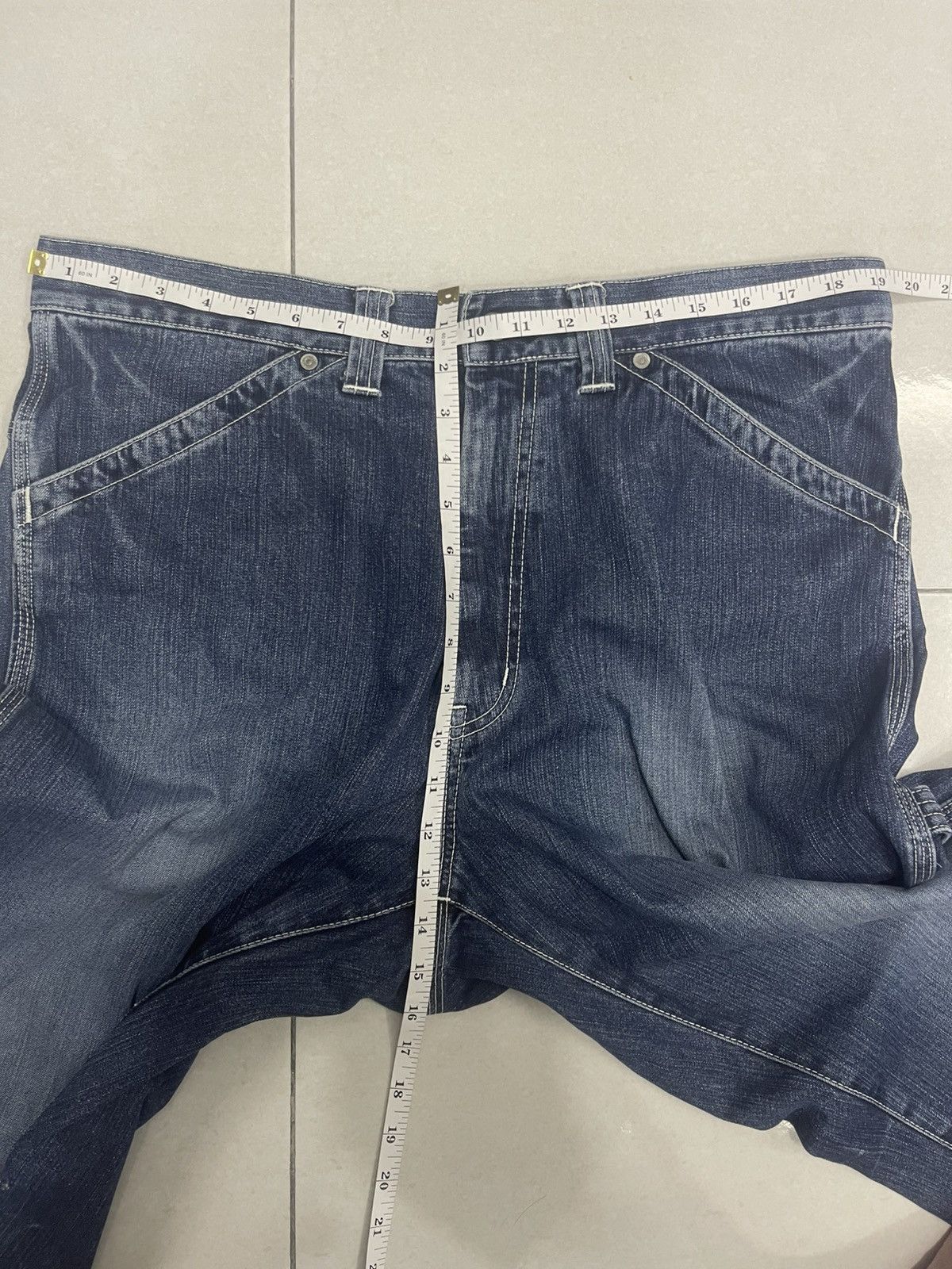MasterPiece Masterpiece Japan Hectic Painter Pants Denim Streetwear Size US 38 / EU 54 - 11 Thumbnail