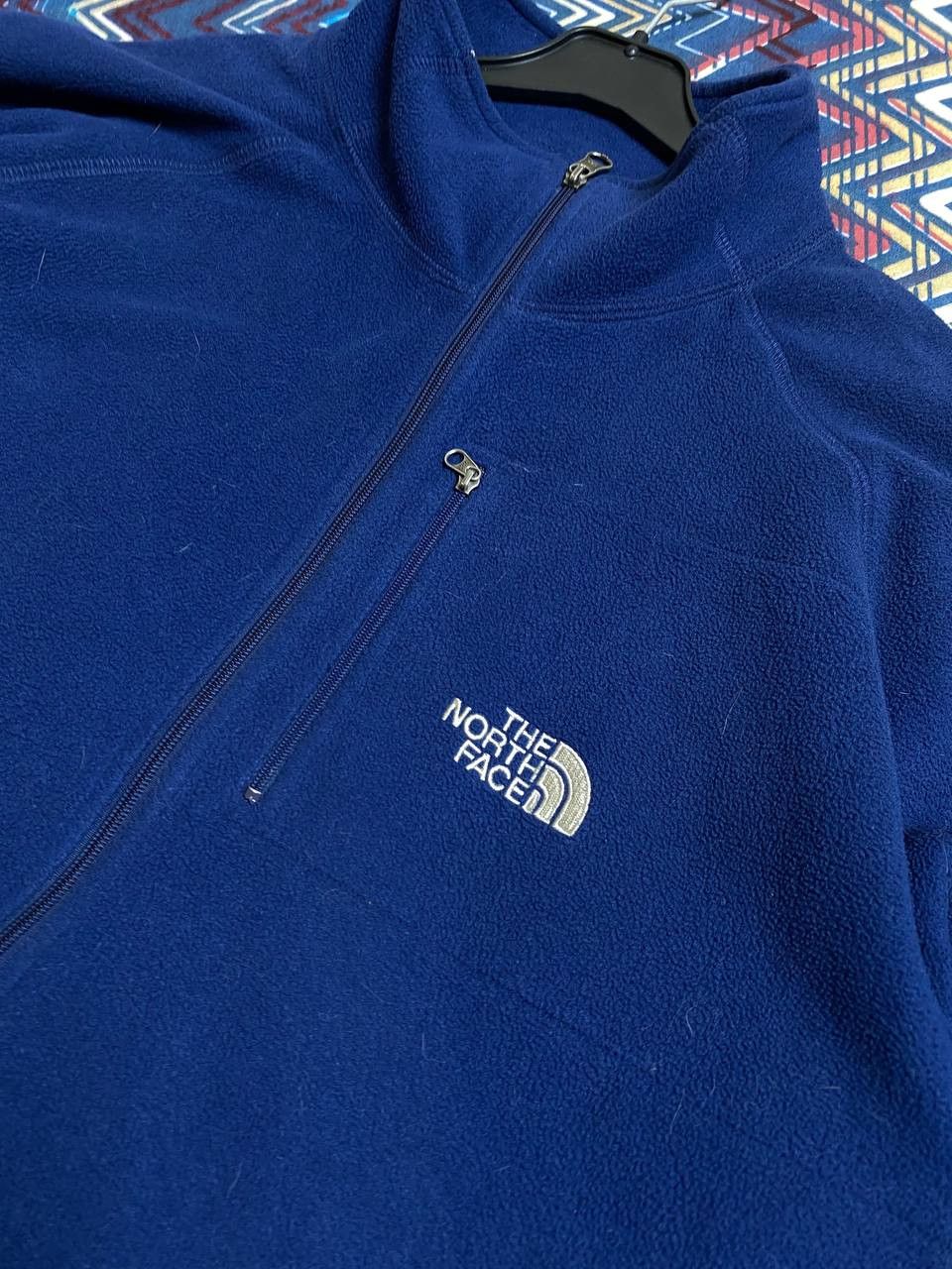 The North Face × Vintage The North Face Fleece Zip Sweater Fleece Size US XXL / EU 58 / 5 - 6 Thumbnail