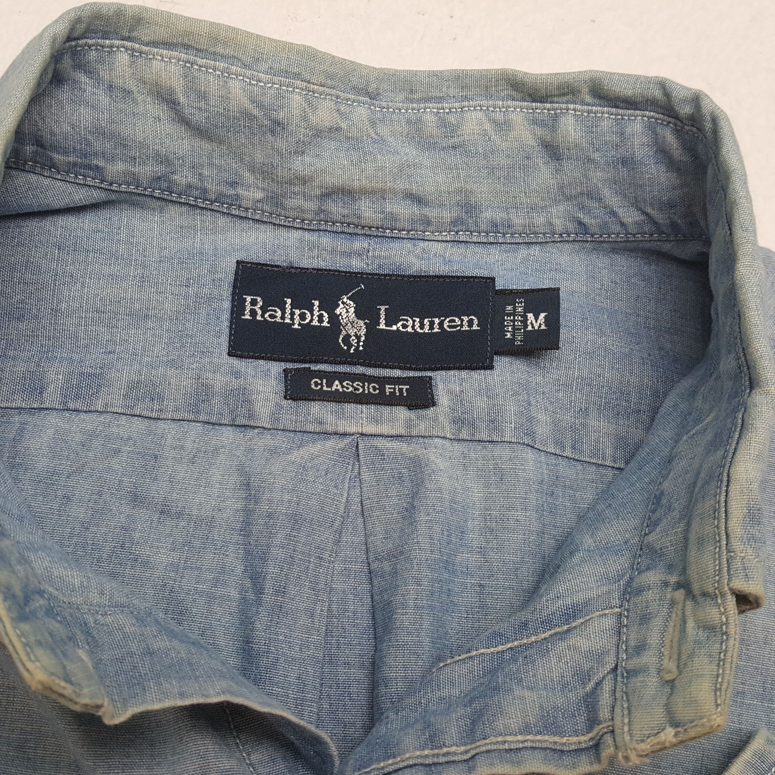 Ralph Lauren × Vintage RALPH LAUREN Fashion Brand Casual Formal Style Shirt Size US M / EU 48-50 / 2 - 8 Thumbnail