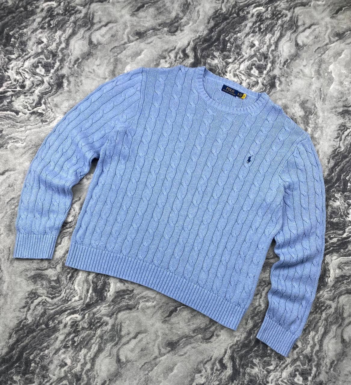 Polo Ralph Lauren Polo Ralph Lauen Cable Knit Sweater Men Size US XL / EU 56 / 4 - 1 Thumbnail