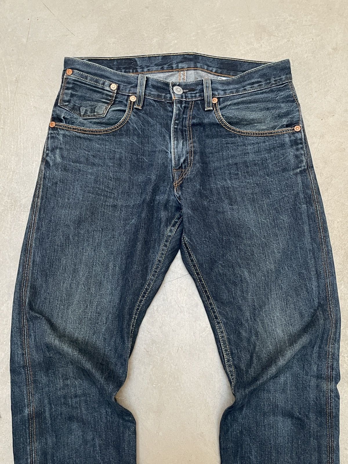 Levi's Title: Levis 514 Dark Wash Denim Jeans W34 Heritage Fade Size US 34 / EU 50 - 10 Thumbnail