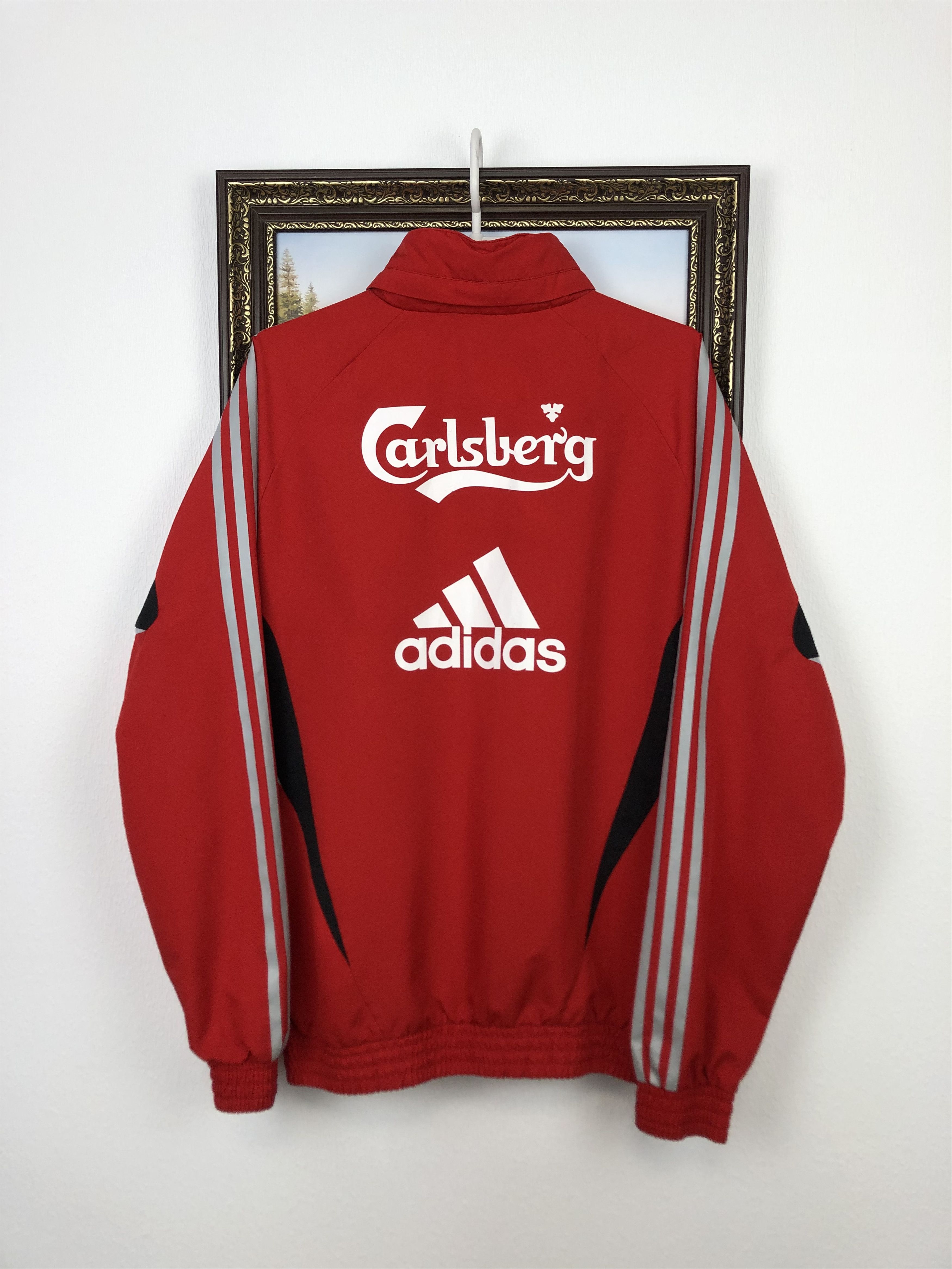 Adidas Vintage Adidas Liverpool Football Jacket Soccer Track Top Size US L / EU 52-54 / 3 - 9 Thumbnail
