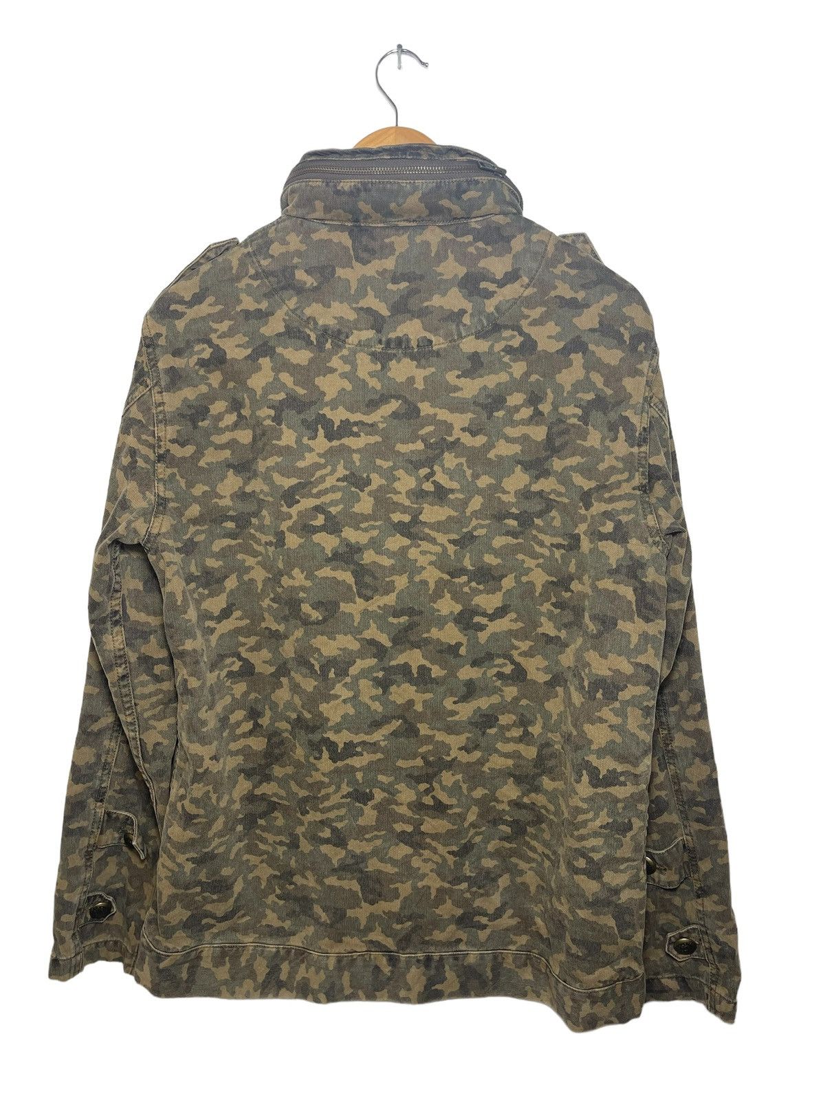 Japanese Brand Vintage Japanese Brand Rush Hour camo zipper jacket Size US M / EU 48-50 / 2 - 2 Thumbnail