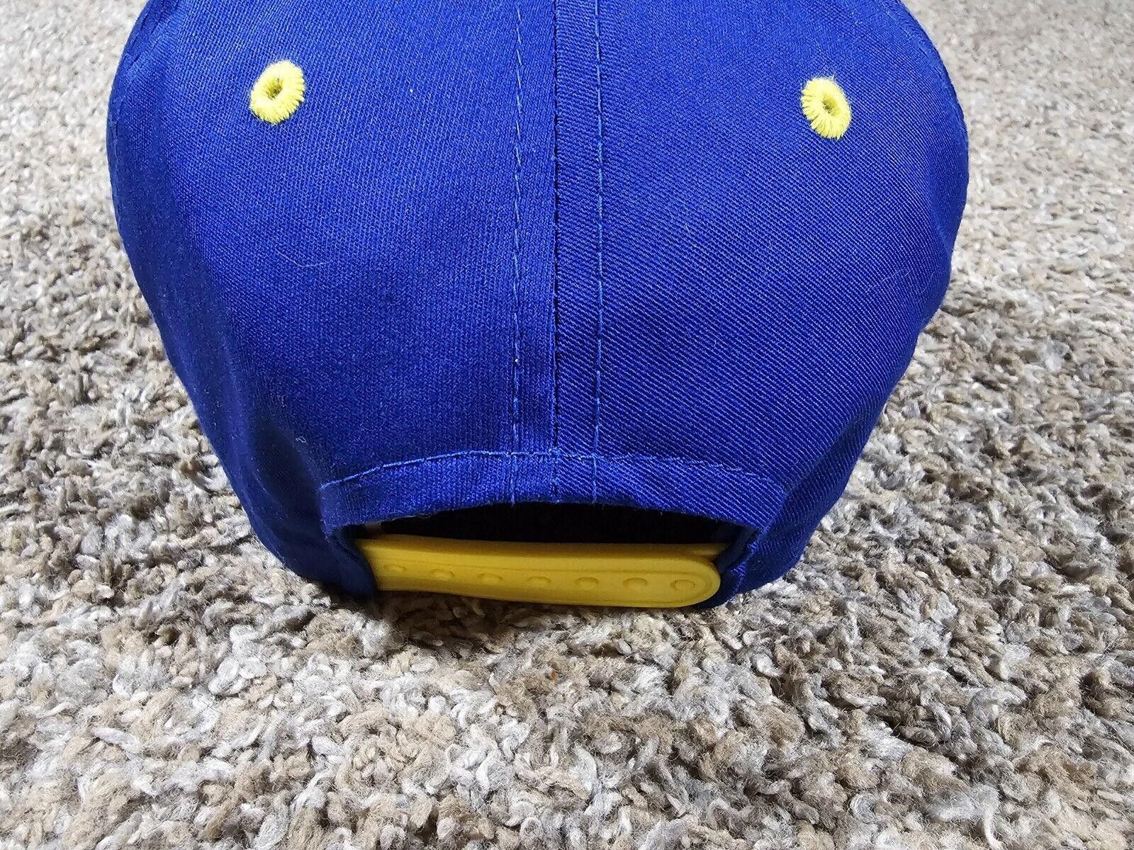 Designer University Delaware Mascot Twill Hat Blue Eclipse Snapback Size ONE SIZE - 6 Thumbnail