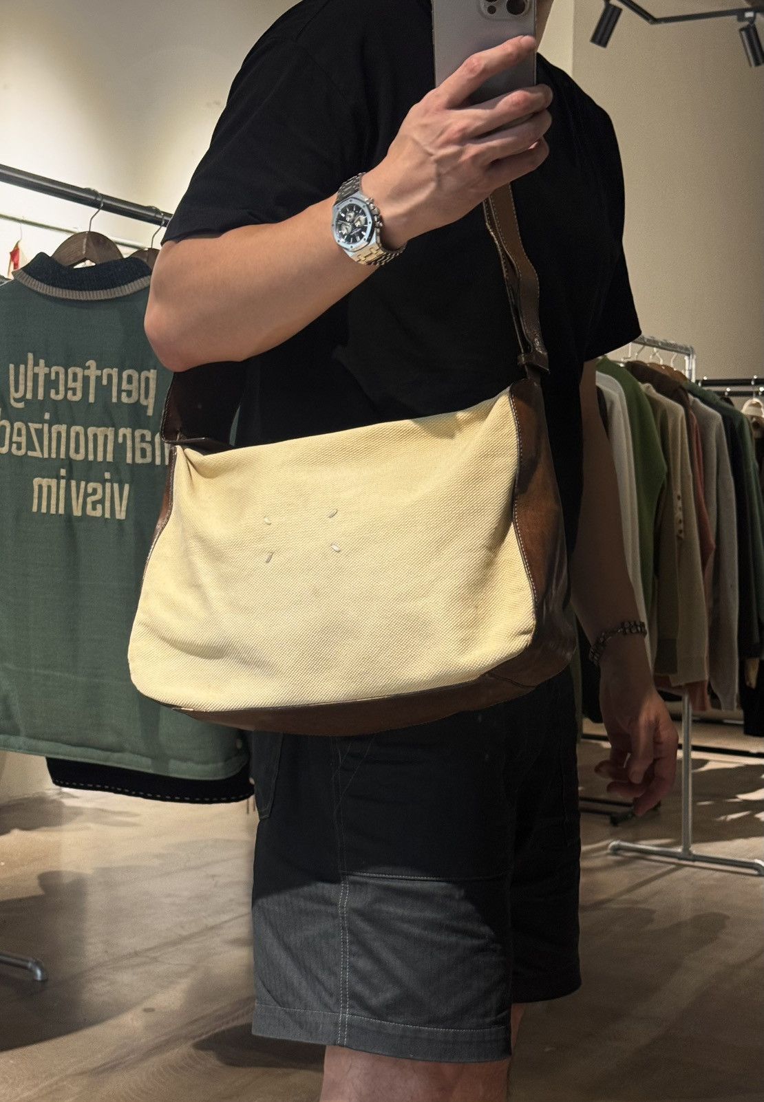 Maison Margiela Maison Martin Margiela Waxed Leather Bag Size ONE SIZE - 4 Thumbnail