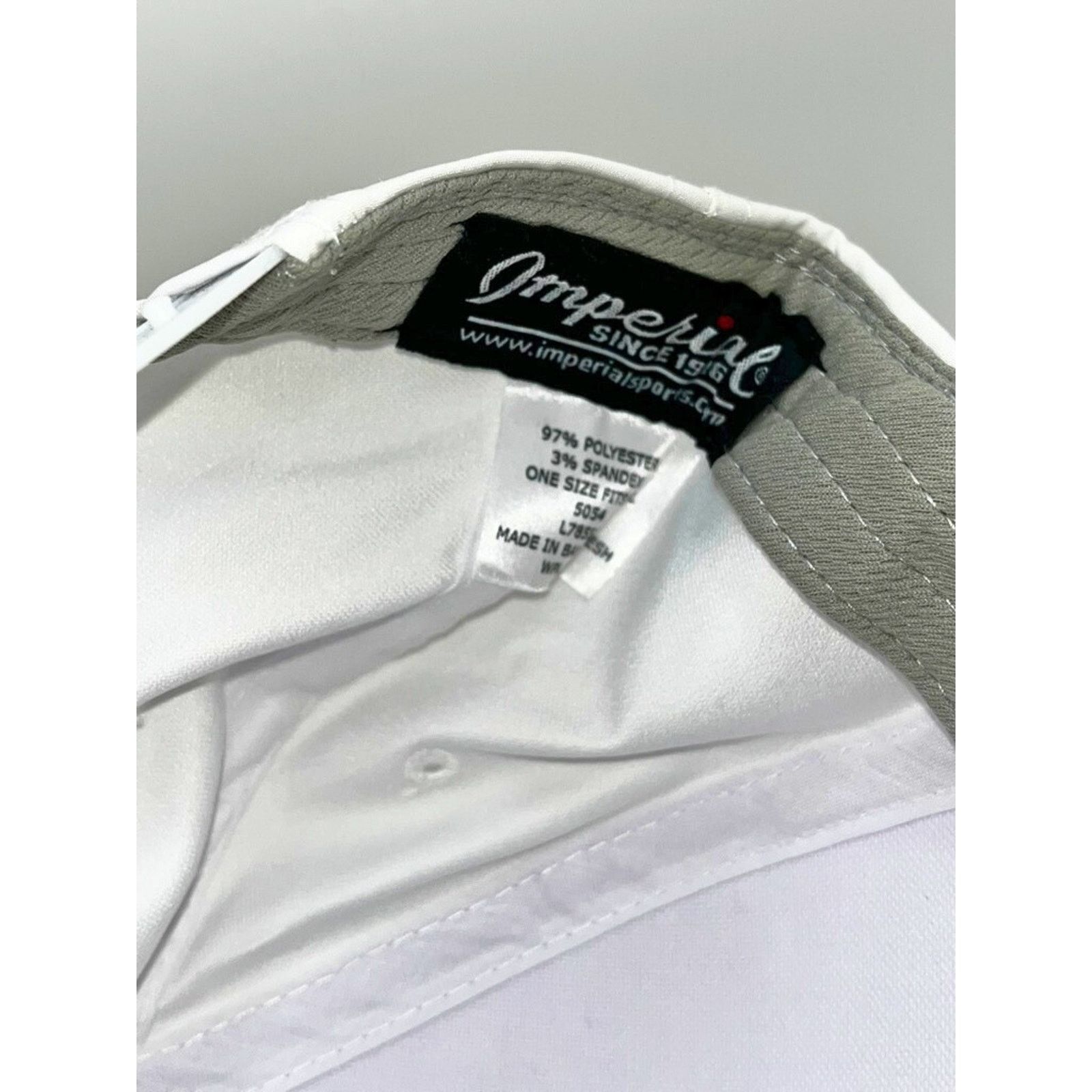 Imperial WEDU White FNS Rope Cap Lance Armstrong Signed RARE Size ONE SIZE - 9 Thumbnail
