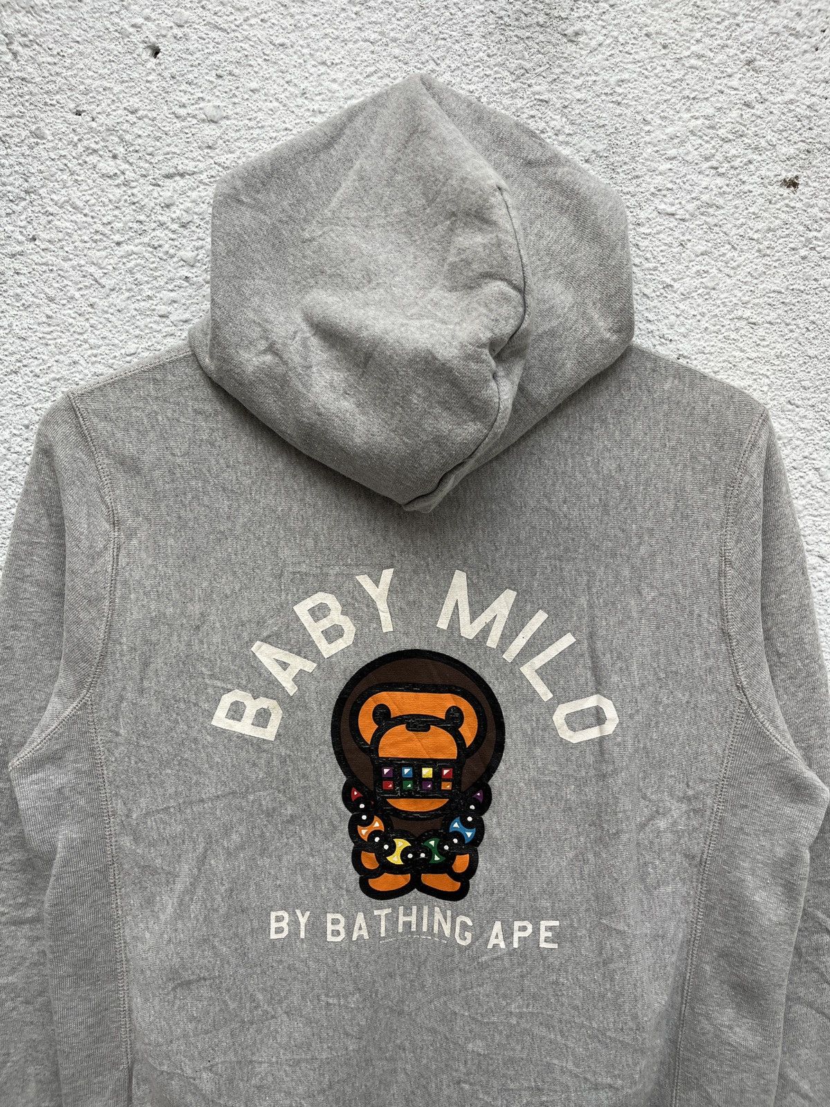 Bape 2008 Bape Baby Milo Full-zip Hoodie Size S / US 4 / IT 40 - 16 Thumbnail