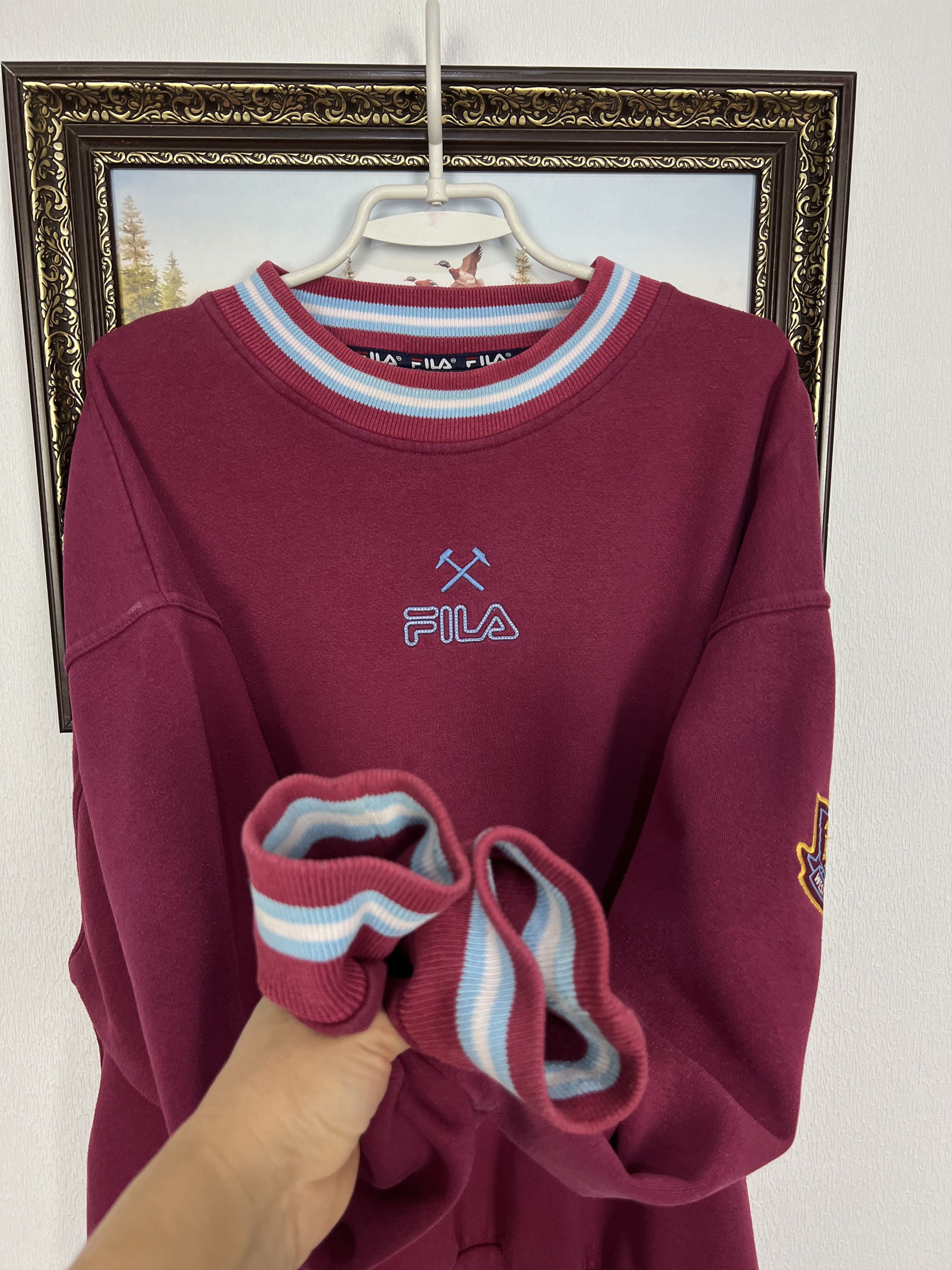 West Ham United Hammers Football Sweatshirt Crewneck Jacket