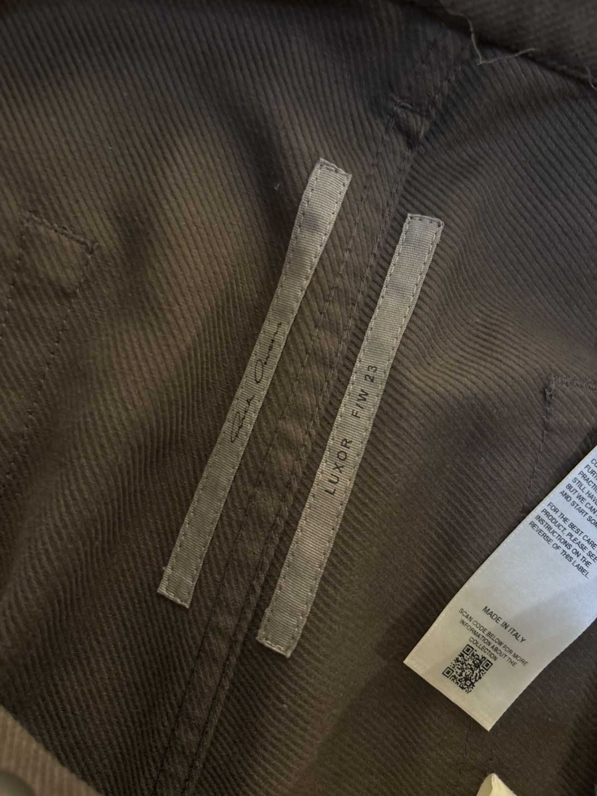 Rick Owens Rick Owens Tan Corduory Flared Pants Size US 34 / EU 50 - 6 Thumbnail