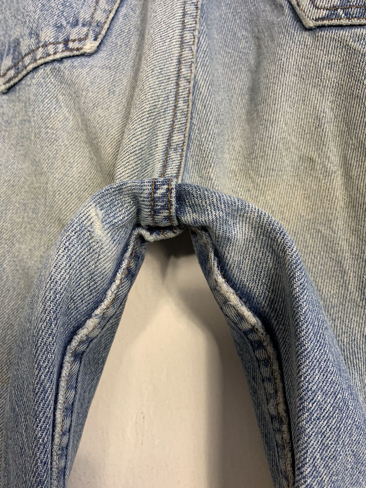 Levi's 80s 90s Levi’s Strauss 701 Indigo Denim Jeans Buttonfly Size 26" / US 2 / IT 38 - 18 Thumbnail