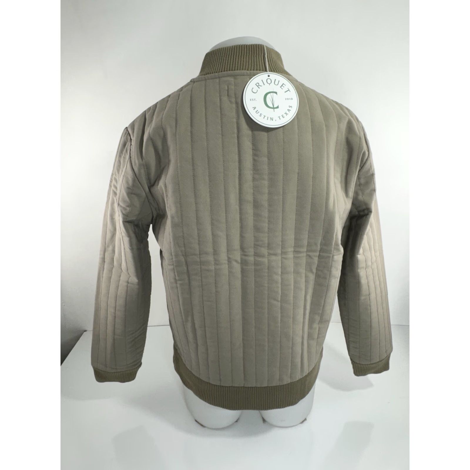 Carhartt CRIQUET Jacket - Carhartt Style Bomber - S - Khaki/Mermaid - Work Ranch Field Quilted Snap Size US S / EU 44-46 / 1 - 4 Thumbnail