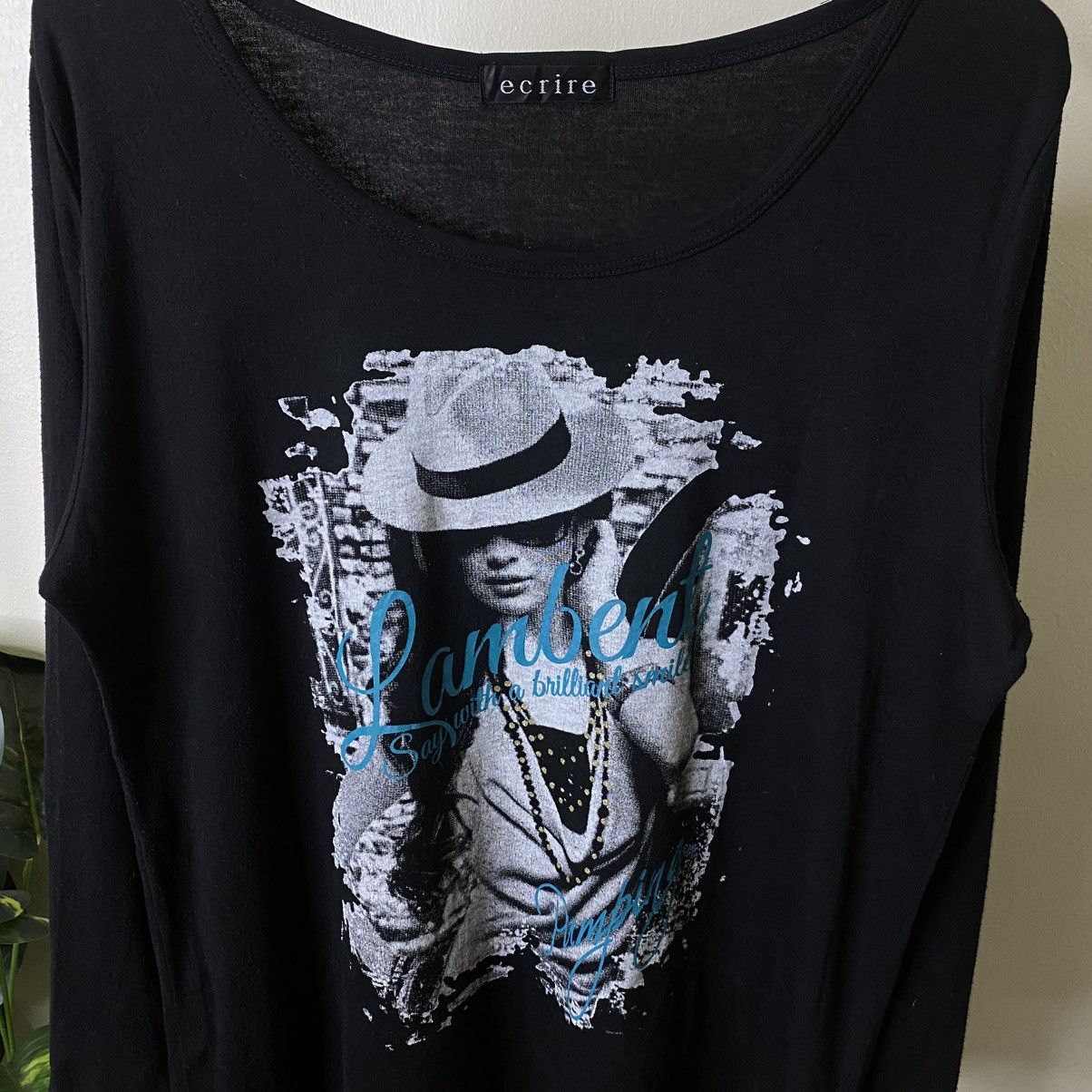 Hysteric Glamour Ecrire Sexy Woman Graphic Hysterics Glamour Style Tshirt Size L / US 10 / IT 46 - 2 Thumbnail