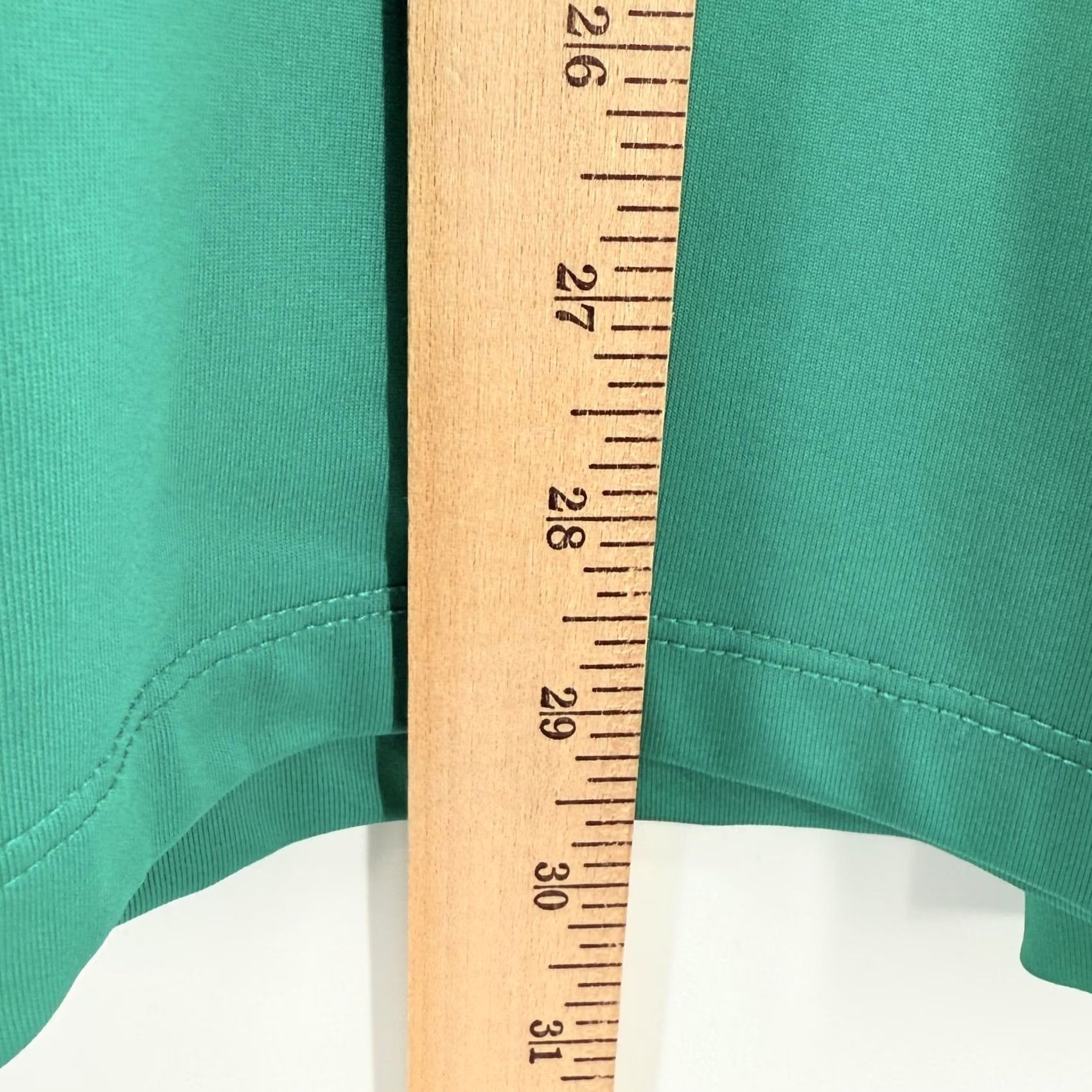 Vintage Catherines Tank Top Womens 2X Green Sleeveless Plus Size Casual Stretch Polo? Size XXL / US 16-18 / IT 52-54 - 3 Thumbnail