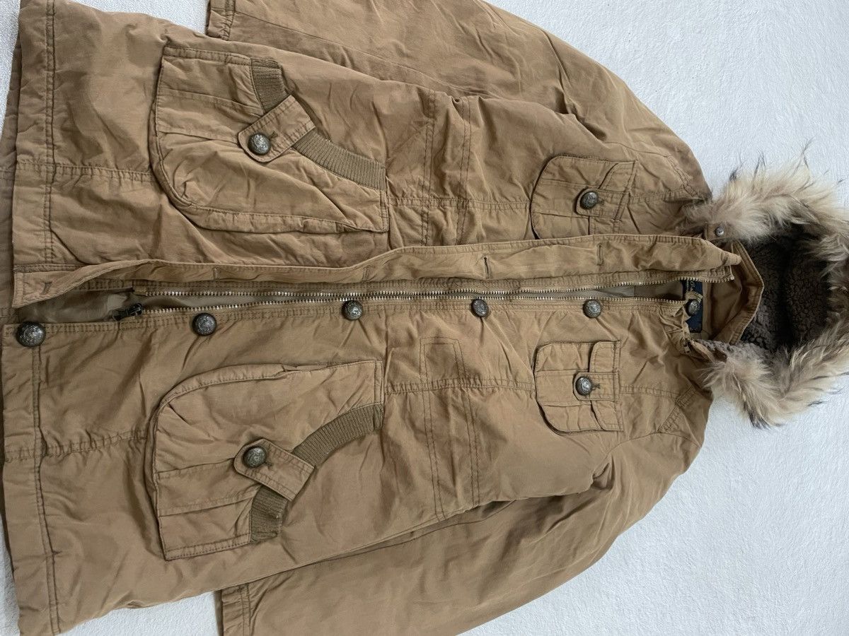 14th Addiction 2000s Japanese Moose Knuckles Cargo Fur Jacket 14th LGB Size US M / EU 48-50 / 2 - 7 Thumbnail