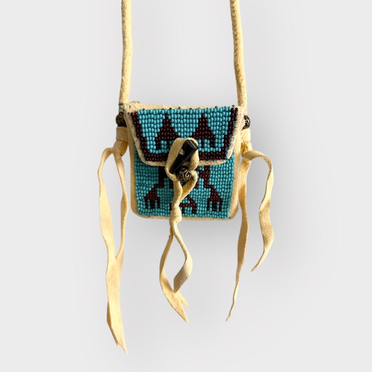 Kapital STEAL! Kapital Deer Leather Pueblo Charm Pouch Necklace Size ONE SIZE - 2 Thumbnail