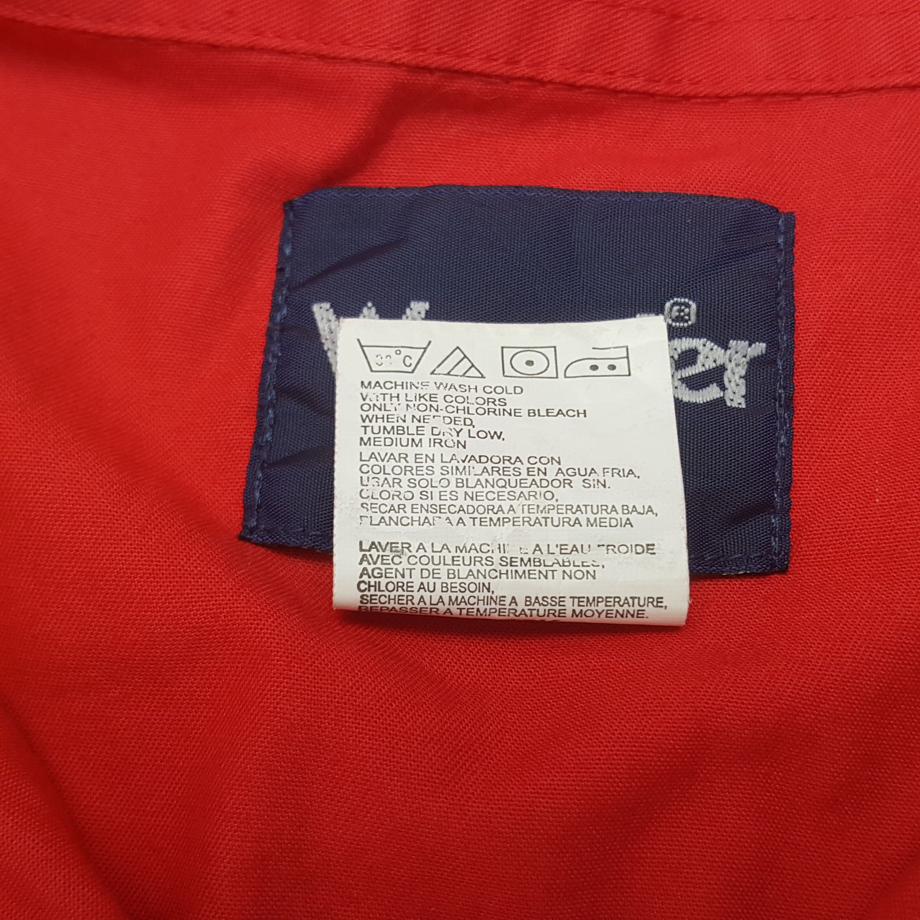 Japanese Brand × Vintage × Wrangler Vintage Wrangler Japan Worker Button Up Shirt C276N61 Size US XXL / EU 58 / 5 - 6 Thumbnail