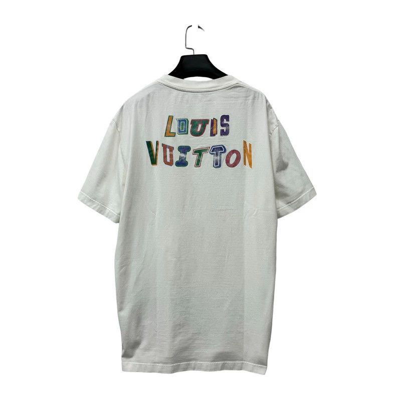 Louis Vuitton Louis Vuitton x NBA White Logo Short Sleeve T -2505 Size US XL / EU 56 / 4 - 3 Thumbnail