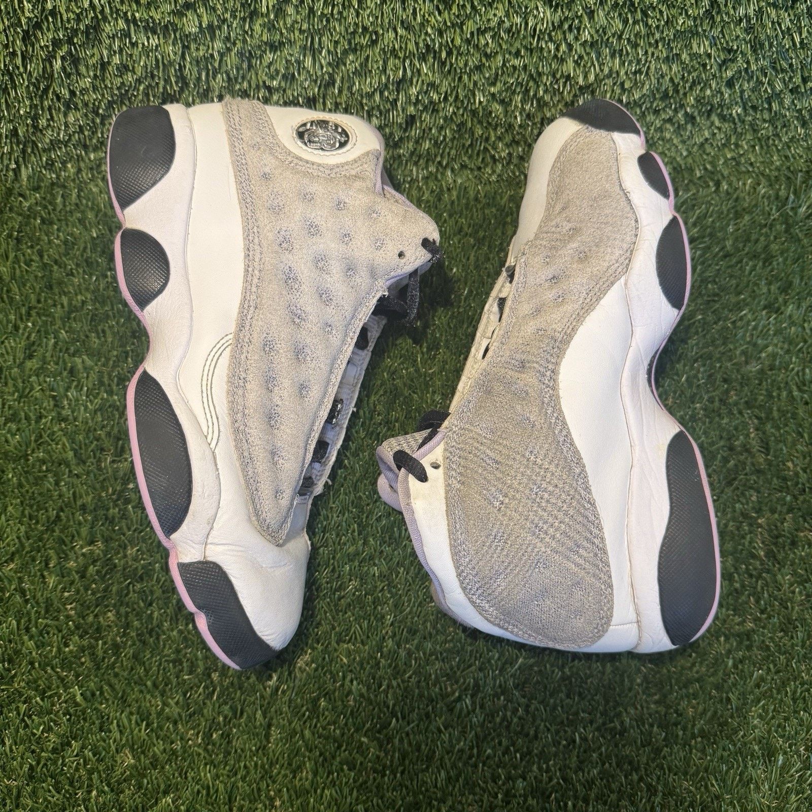 Jordan Brand Size 6W/4.5 (GS) - Jordan 13 Retro Mid Houndstooth Size US 6 / IT 36 - 3 Thumbnail