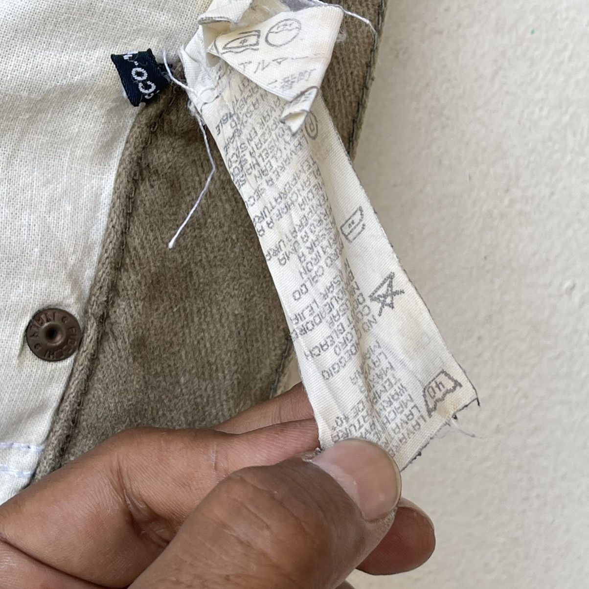 Giorgio Armani Vintage Armani Jeans Made in Italy Carpenter Pants Canvas Size US 31 - 19 Thumbnail