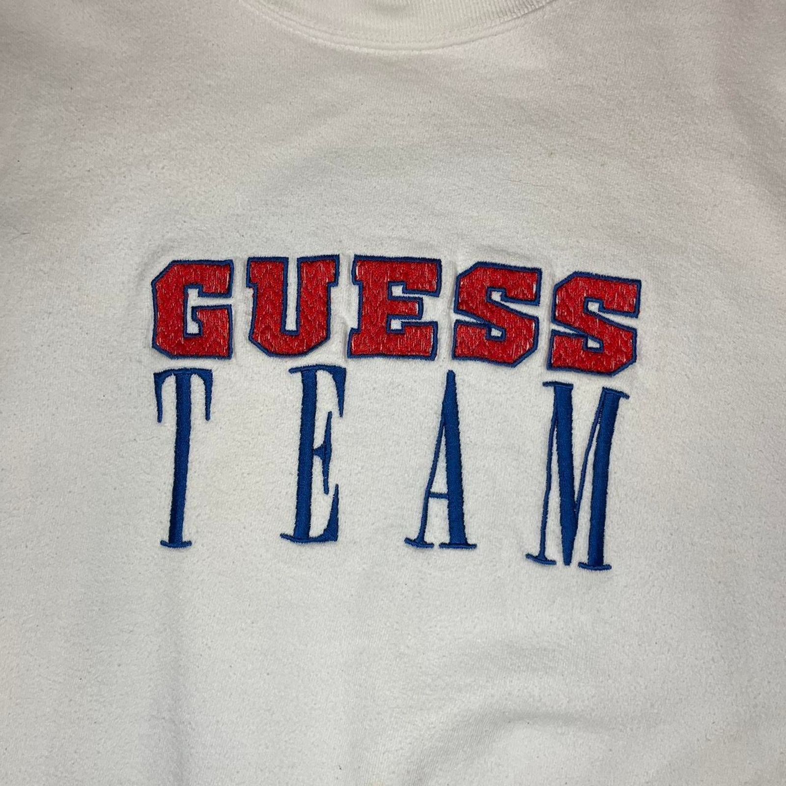 Guess Vintage 90s Guess Embroidered Crewneck Size M / US 6-8 / IT 42-44 - 2 Thumbnail