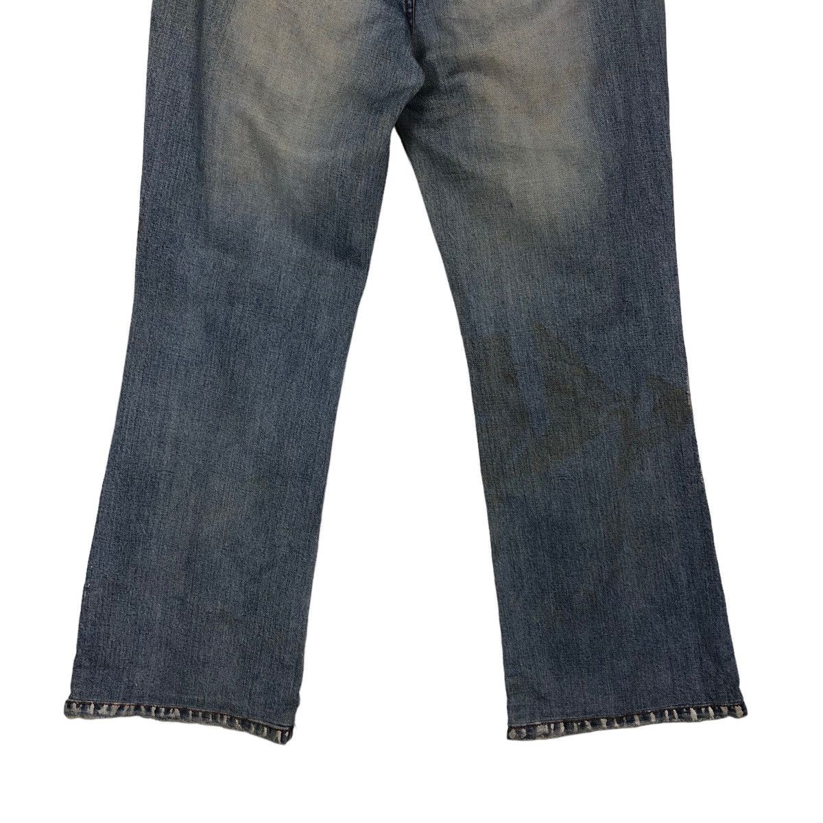 Japanese Brand VINTAGE DENIM JEANS DISTRESSED DESIGN JAMBANGEE ISSEYMIYAKE Size US 30 / EU 46 - 11 Thumbnail