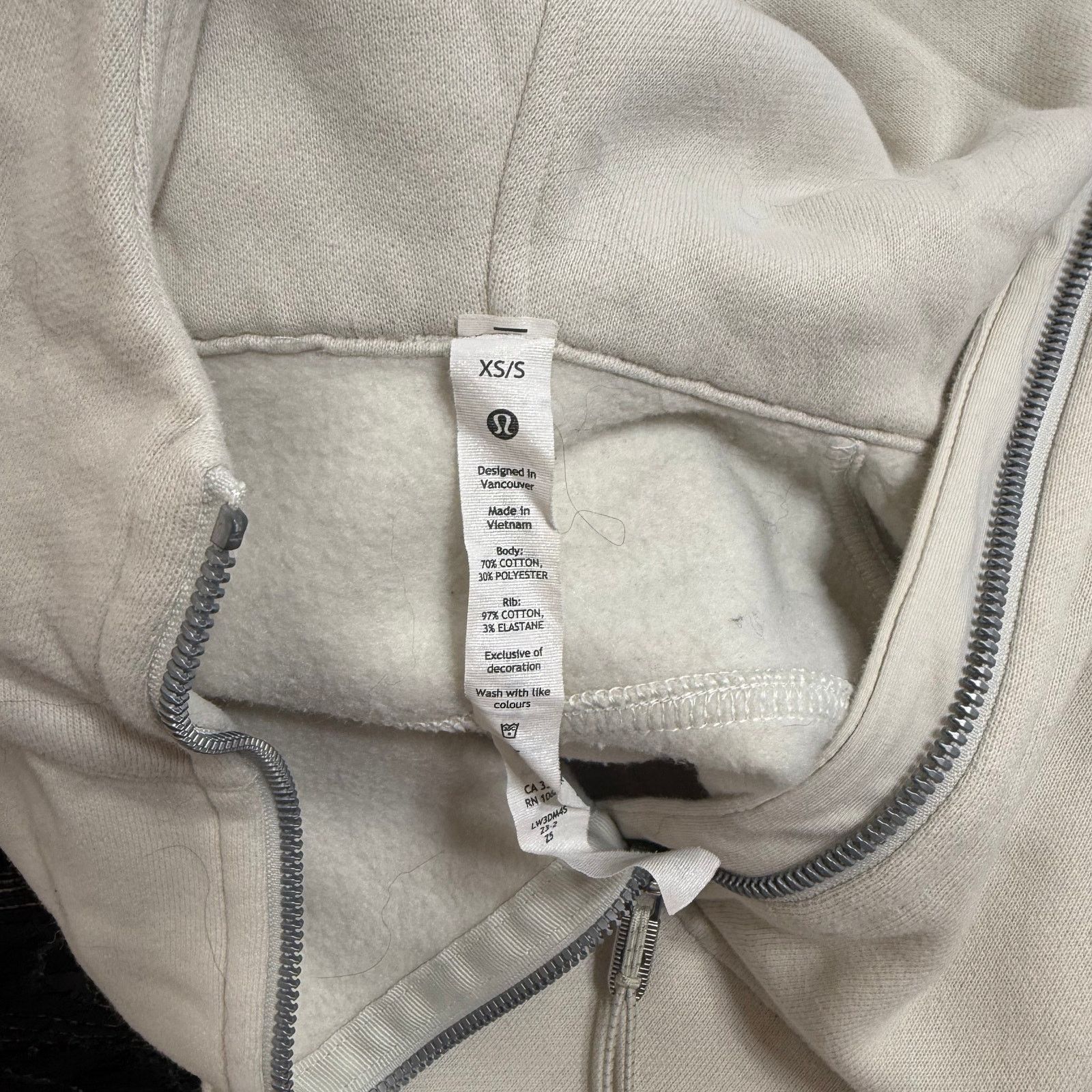 Lululemon lululemon Bone Oversized Half-Zip Hoodie | Sz XS/S Size S / US 4 / IT 40 - 7 Thumbnail