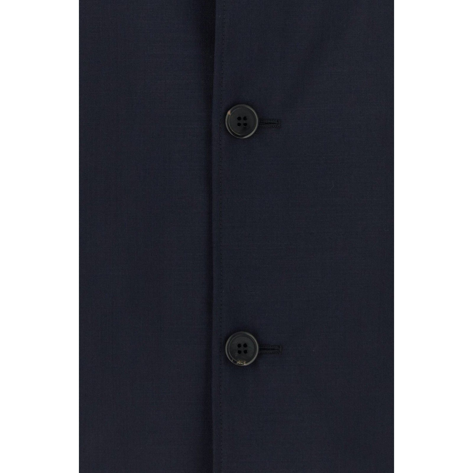 Prada PRADA Midnight Blue Wool Blend Jacket New & Authentic (Men's Size US L / EU 52-54 / 3 - 3 Thumbnail