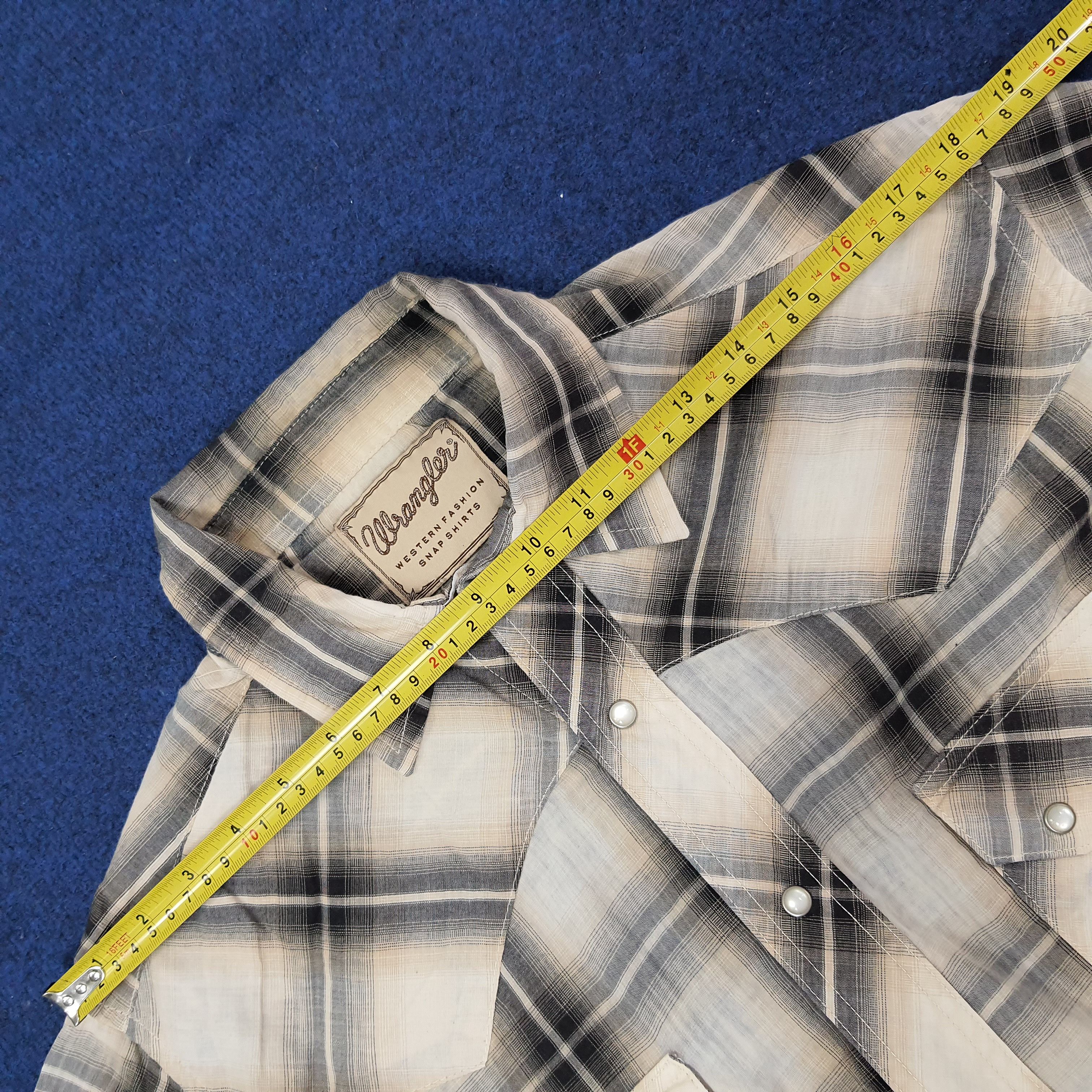 Wrangler Vintage Wrangler Western Classic Button Up Shirt C223N34 Size L / US 10 / IT 46 - 7 Thumbnail