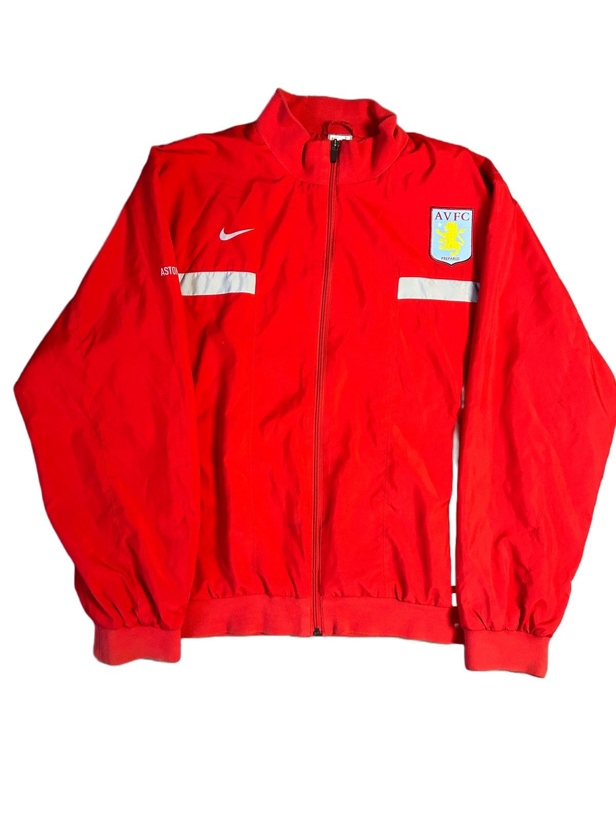 Nike × Vintage Aston Villa Nike vintage red nylon track jacket Size US L / EU 52-54 / 3 - 1 Thumbnail