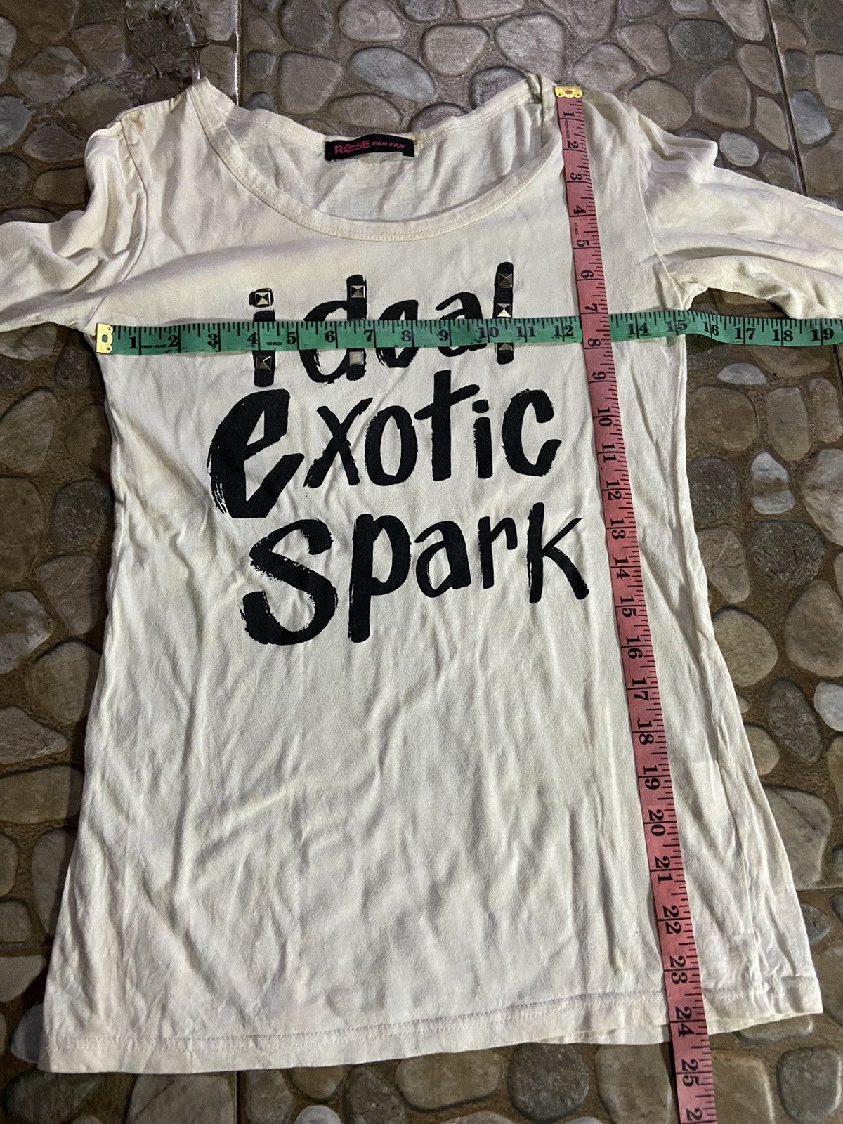 If Six Was Nine VTG Y2k rose fan fan ideal exotic spark long sleeve t-shirt Size XS / US 0-2 / IT 36-38 - 9 Thumbnail
