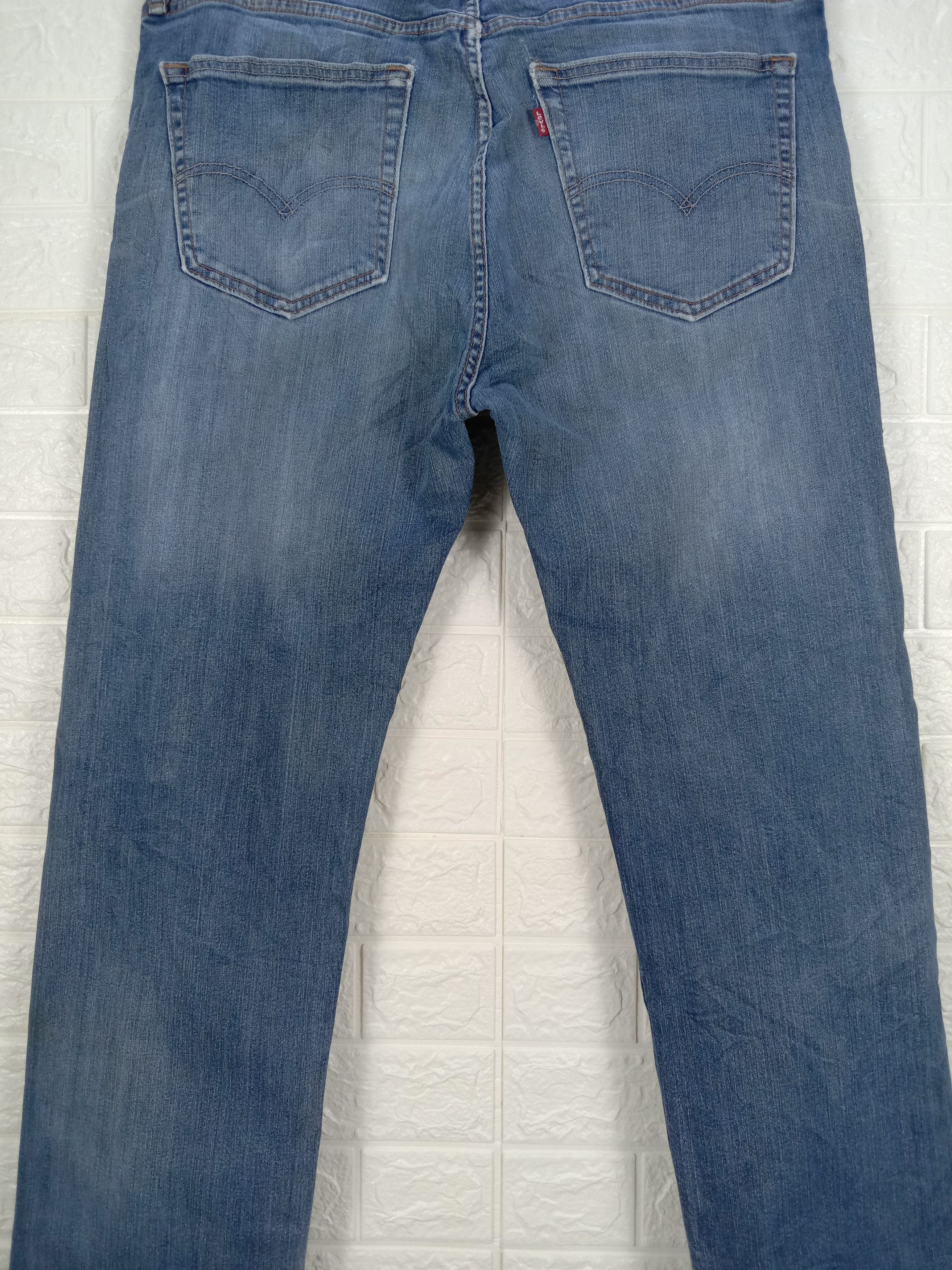 Levi's Vintage Levi's 505 Jeans Regular Fit Distressed Denim Size US 37 - 7 Thumbnail