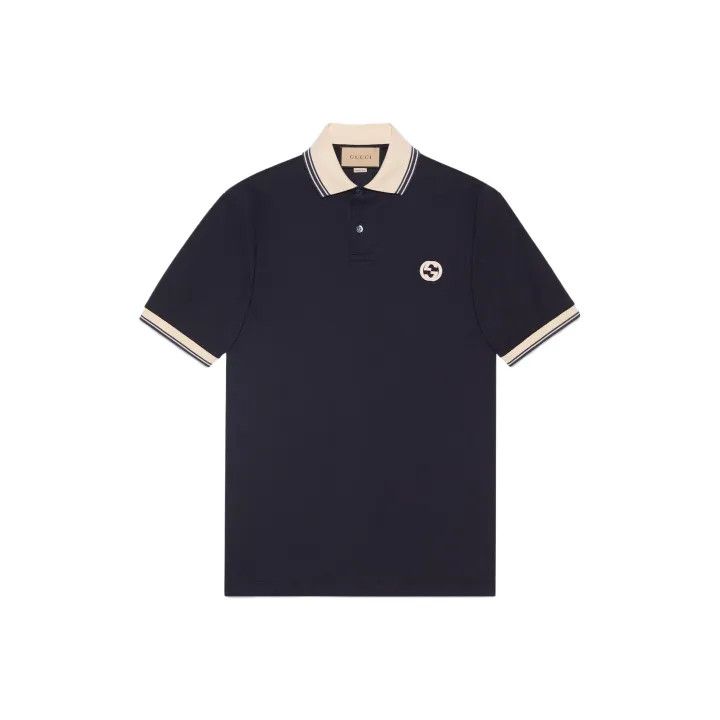 Gucci Gucci Striped Color Block Short Sleeve Polo Size US XL / EU 56 / 4 - 1 Thumbnail