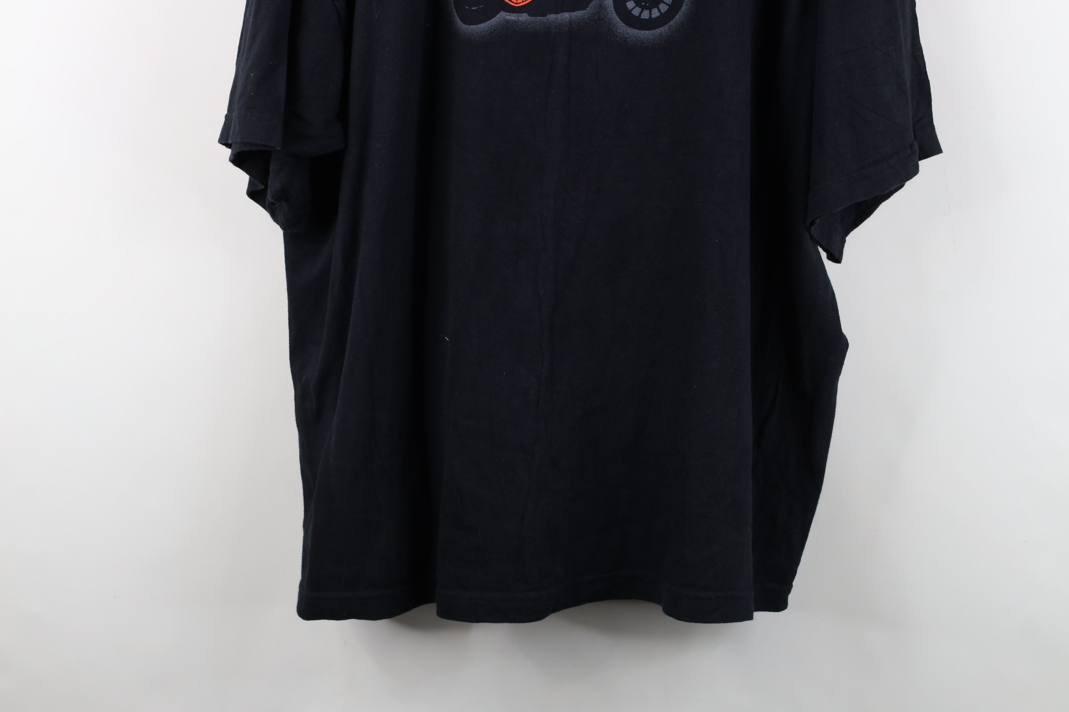 Harley Davidson Vintage Y2K 2000 Harley Davidson Logo New York T-Shirt USA Size US XXL / EU 58 / 5 - 3 Thumbnail