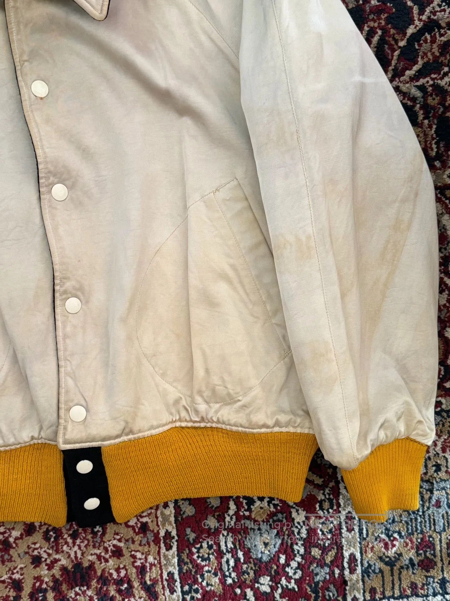 Vintage Vintage 1950s American Letterman Jacket. Size US M / EU 48-50 / 2 - 8 Thumbnail