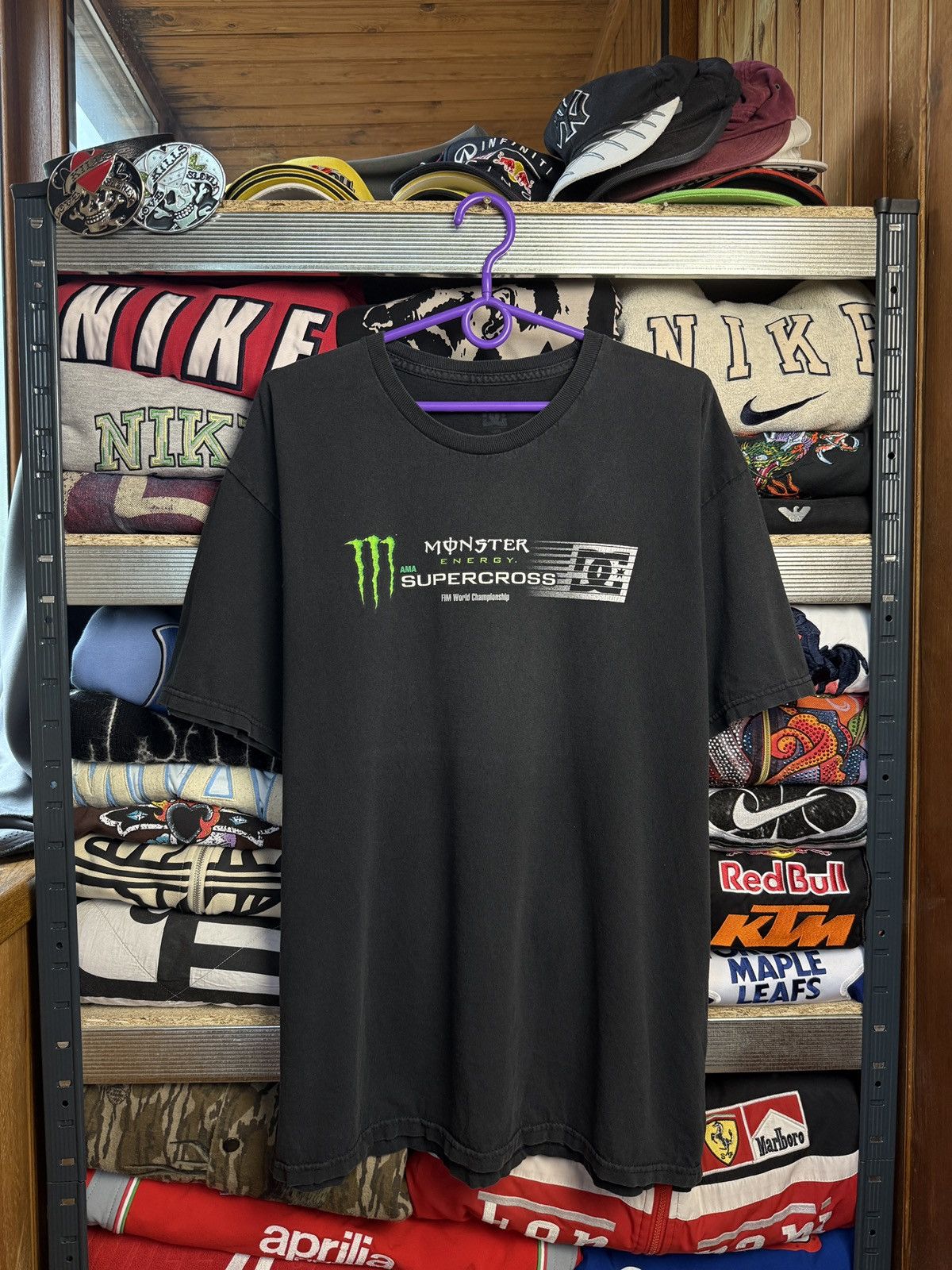 Other Vintage 90s Monster Energy Drink DC tee Streetwear Size US L / EU 52-54 / 3 - 1 Thumbnail