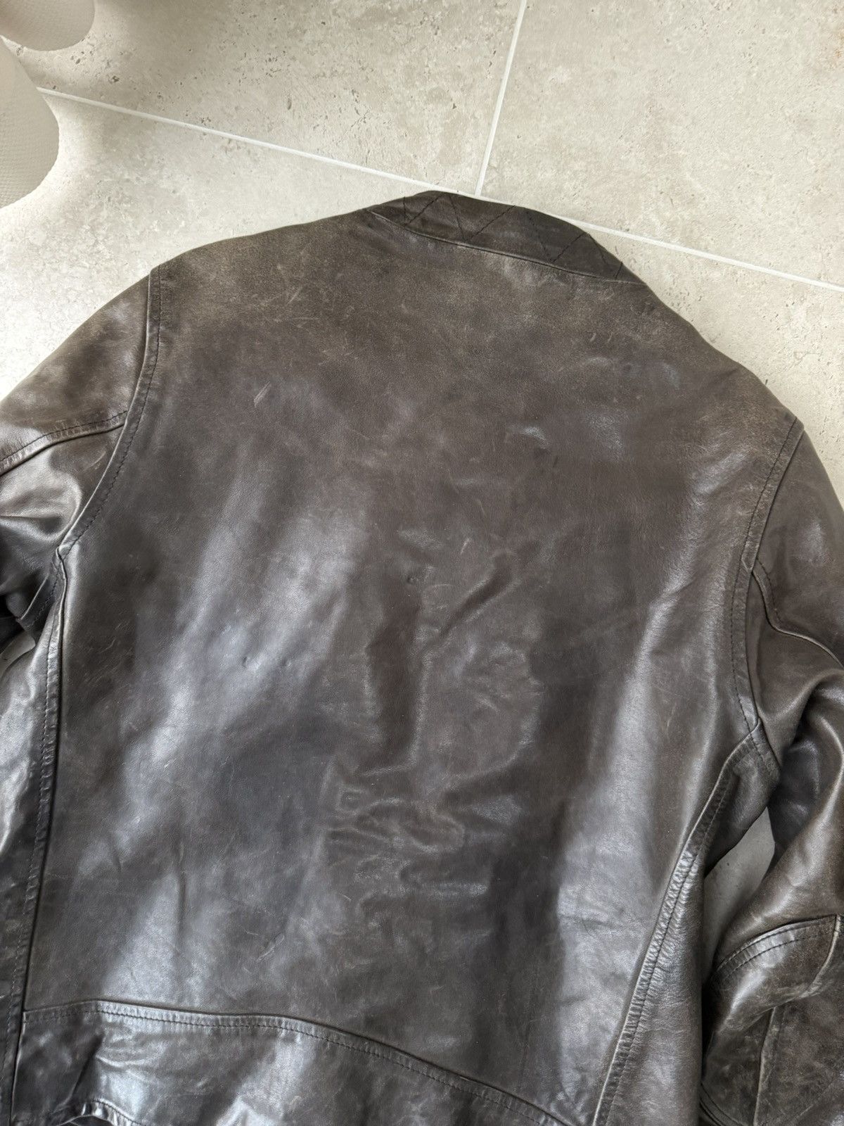 Golden Goose Leather Biker Jacket Size US L / EU 52-54 / 3 - 5 Thumbnail