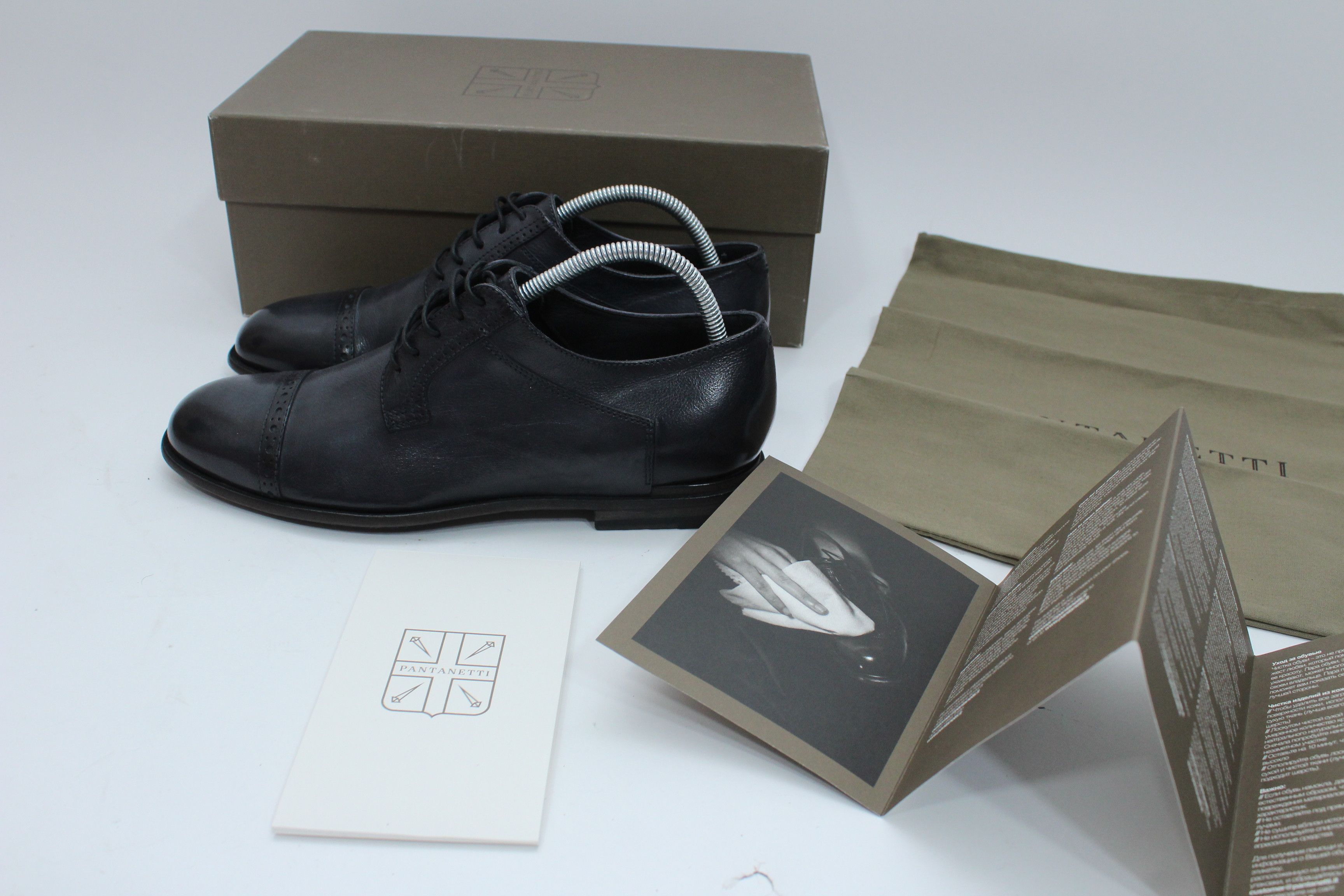 Pantanetti Pantanetti Casual Leather Shoes Lagos Size 41 Made In Italy Size US 8 / EU 41 - 6 Thumbnail