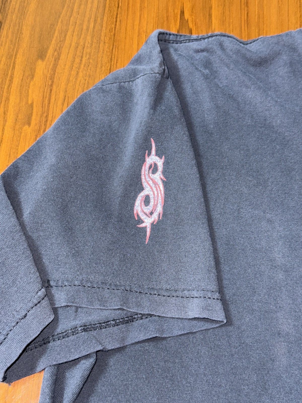 Band Tees × Slipknot × Vintage *RARE* 1990s VINTAGE BLUE GRAPE SLIPKNOT MAGGOT CORPS TEE Size US XL / EU 56 / 4 - 11 Thumbnail