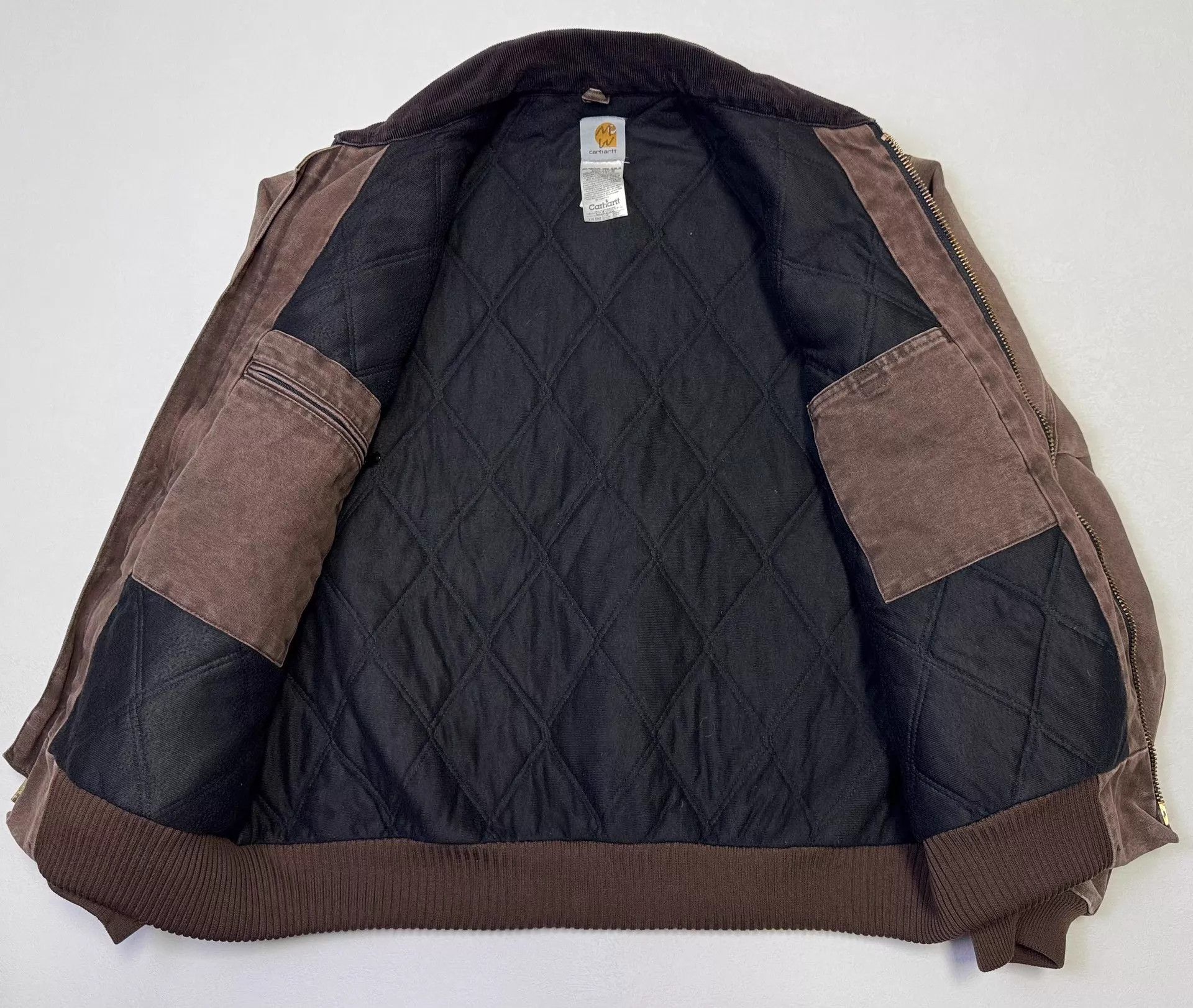 Carhartt Vintage Carhartt J14 Santa Fe Jacket Maroon L Size US L / EU 52-54 / 3 - 4 Thumbnail