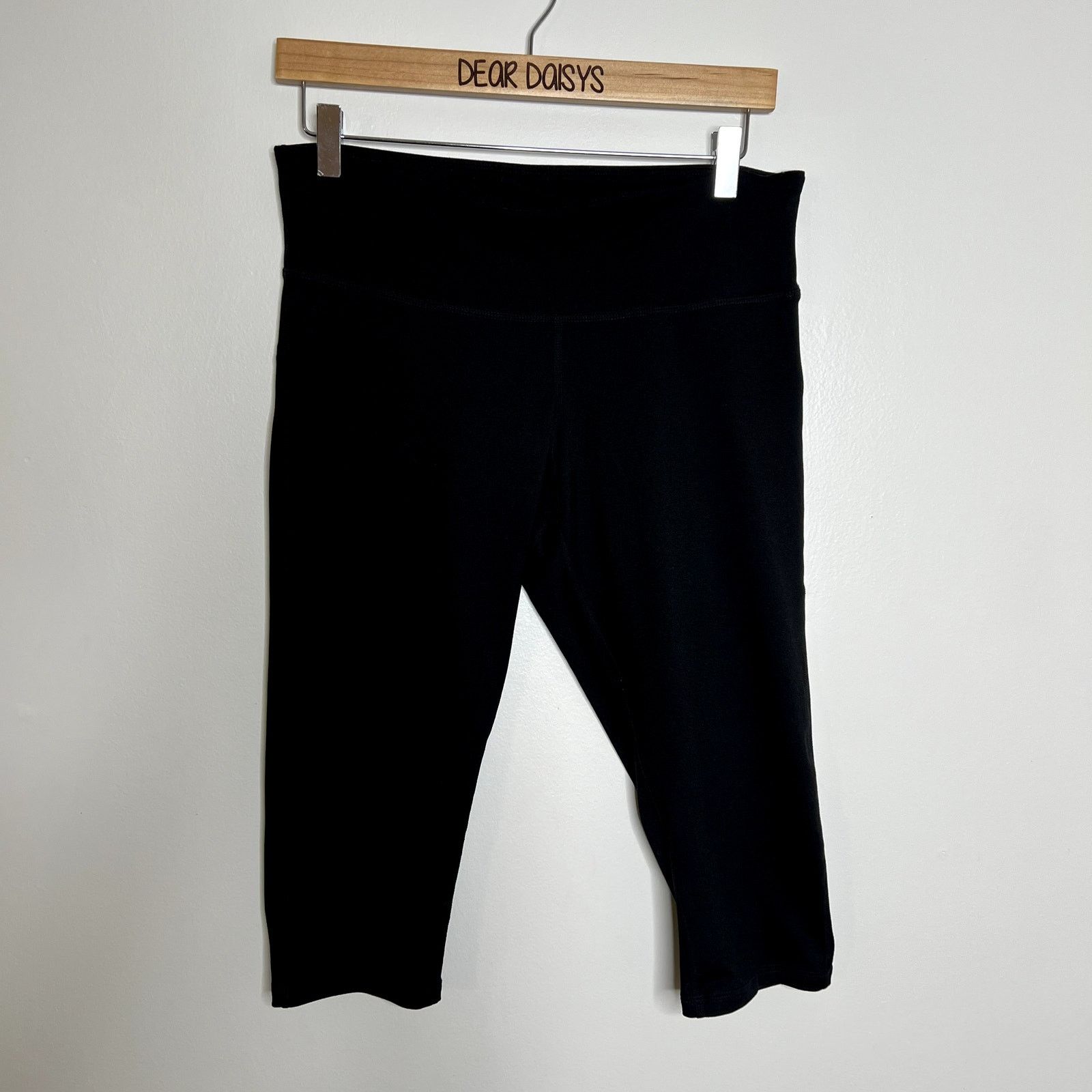 Champion Champion Black Capri Athletic Leggings Size 34" / US 12 / IT 48 - 4 Thumbnail
