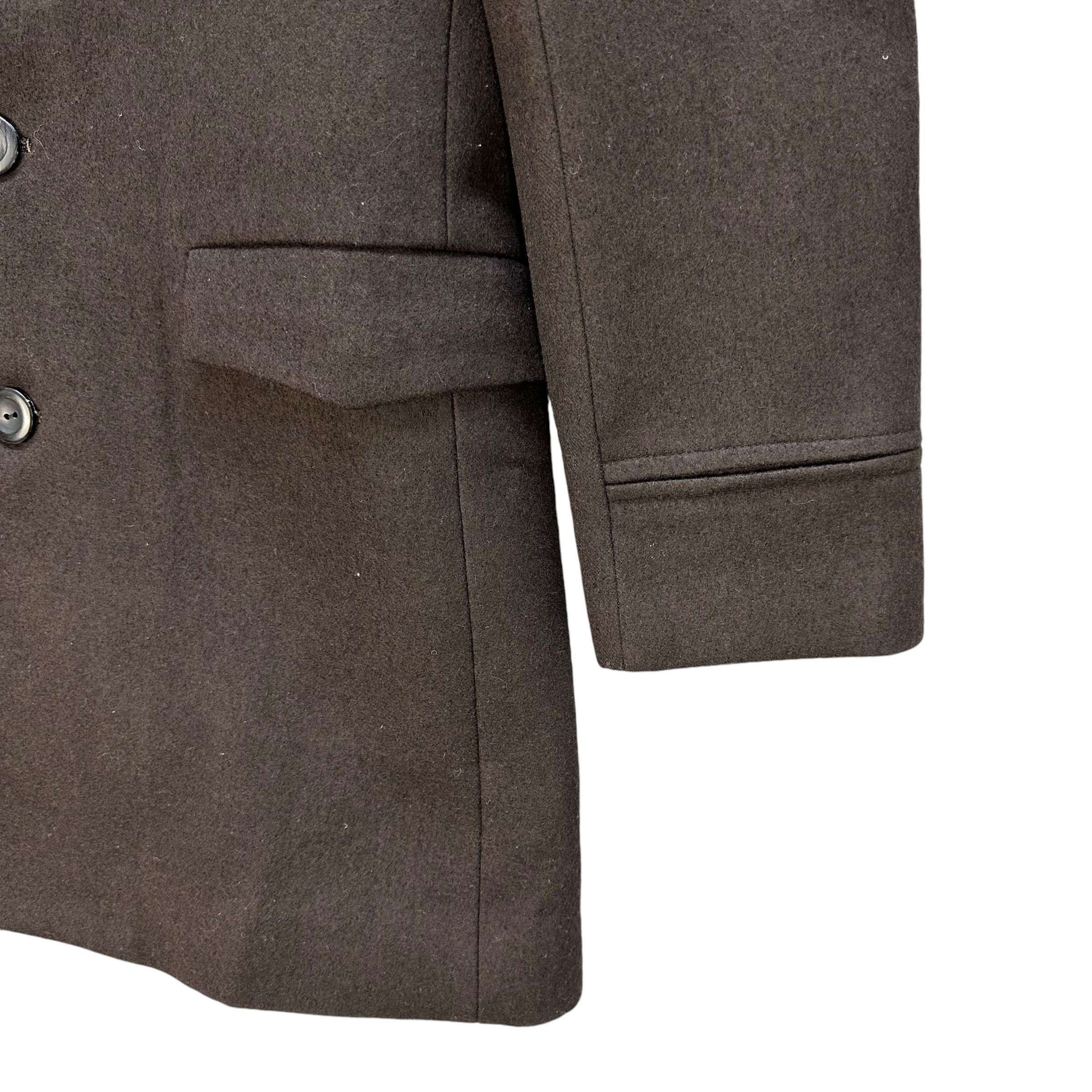 N.Hoolywood N. HOOLYWOOD Brown Wool Coat Jacket #A53-1237 Size US S / EU 44-46 / 1 - 5 Thumbnail