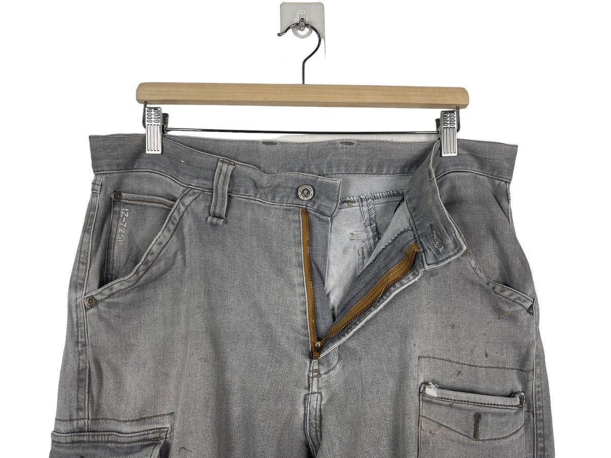 If Six Was Nine Japanase Brand Multipocket Ripped Cargo Pants Size US 36 / EU 52 - 9 Thumbnail