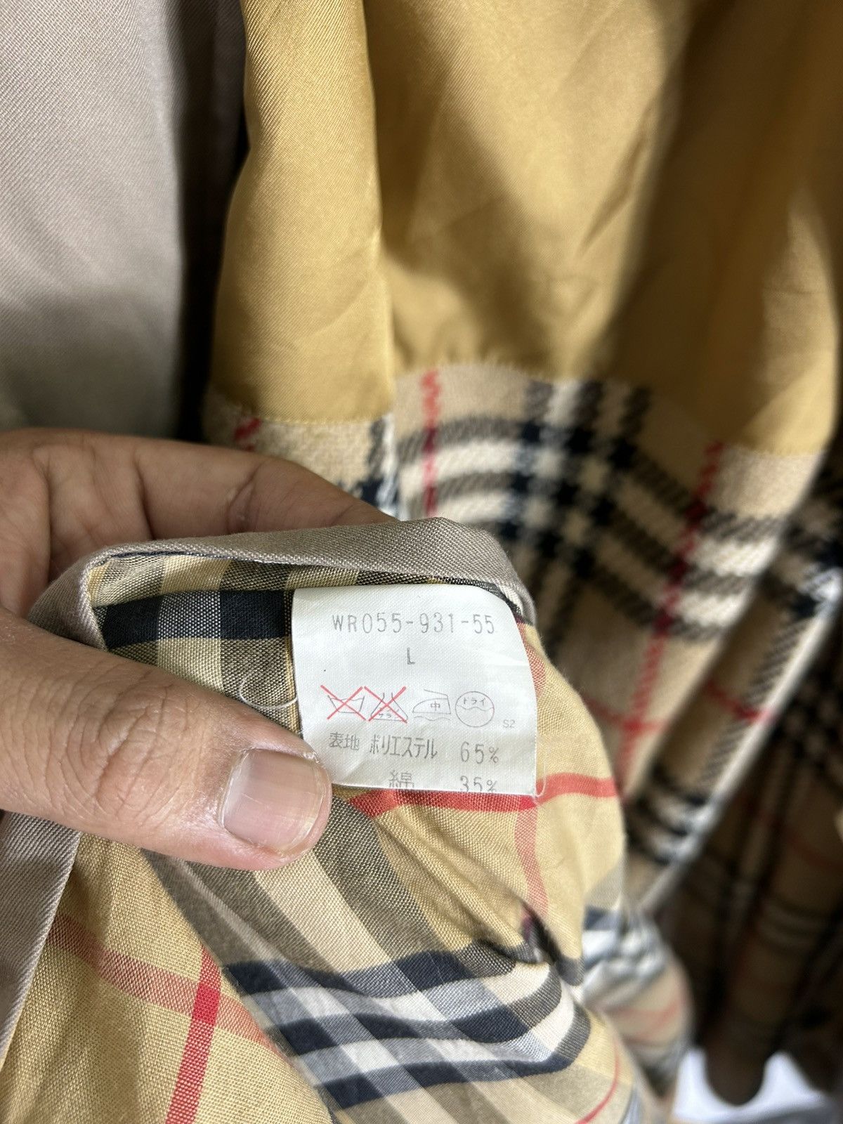 Burberry × Burberry Prorsum 🔥Burberry Button Nova Check Long Coat Jacket Size US M / EU 48-50 / 2 - 11 Thumbnail