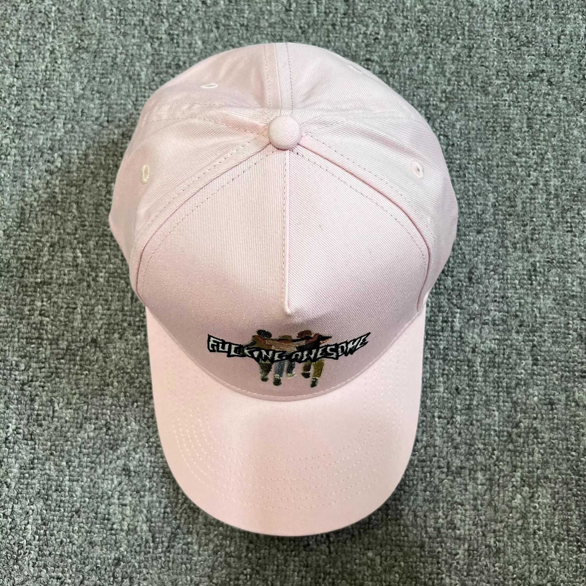 Fucking Awesome Fucking Awesome Embroidered Curved Brim Baseball Cap Q7 Size ONE SIZE - 7 Thumbnail