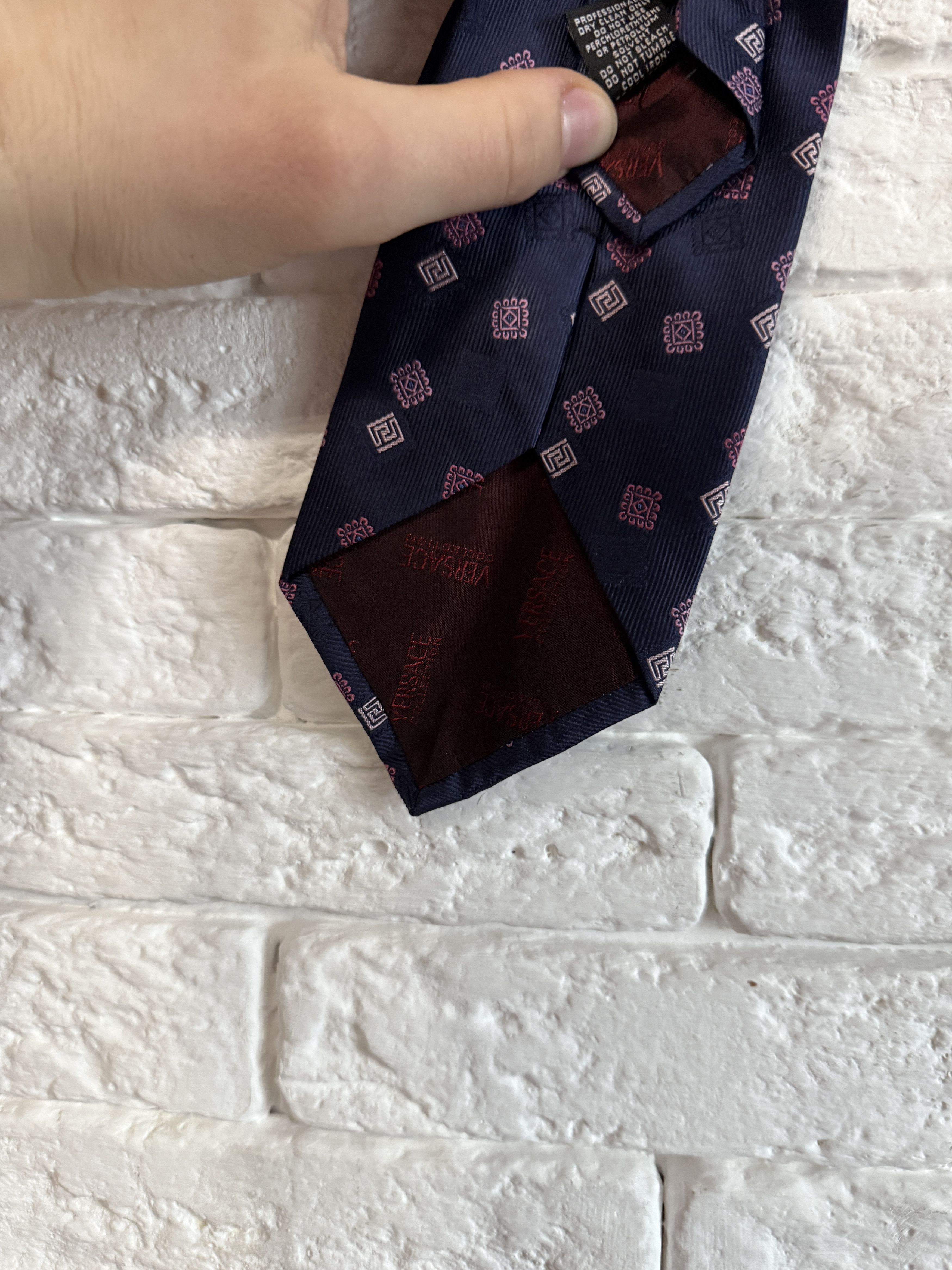 Designer × Versace × Vintage Vintage Rare Versace Collection 100% Silk Tie Size ONE SIZE - 7 Thumbnail