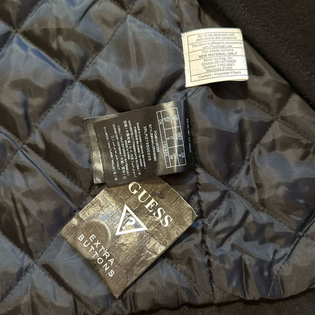 Guess GUESS LOGHAN PEACOAT Size US S / EU 44-46 / 1 - 5 Thumbnail
