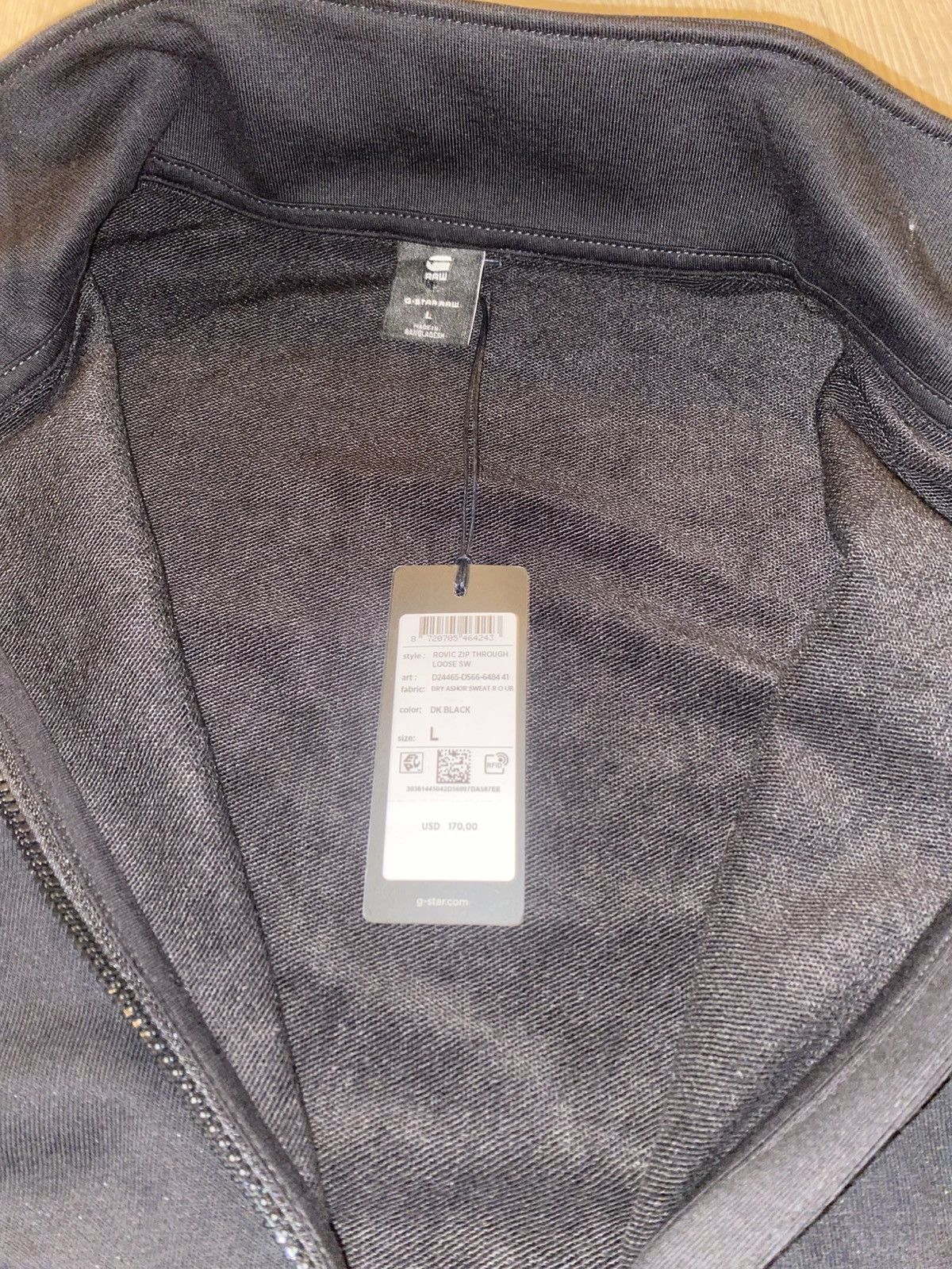 G-Star G STAR ZIP UP SWEATSHIRT Size US L / EU 52-54 / 3 - 4 Thumbnail
