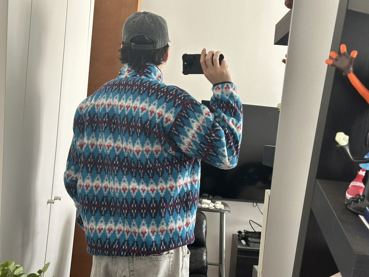 Patagonia Patagonia Synchilla Snap-T Fleece – Blue/Nordic Pattern Size US L / EU 52-54 / 3 - 3 Thumbnail