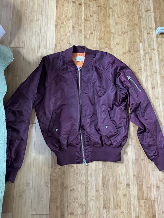Pacsun FOG Collection Two Maroon Bomber | Grailed