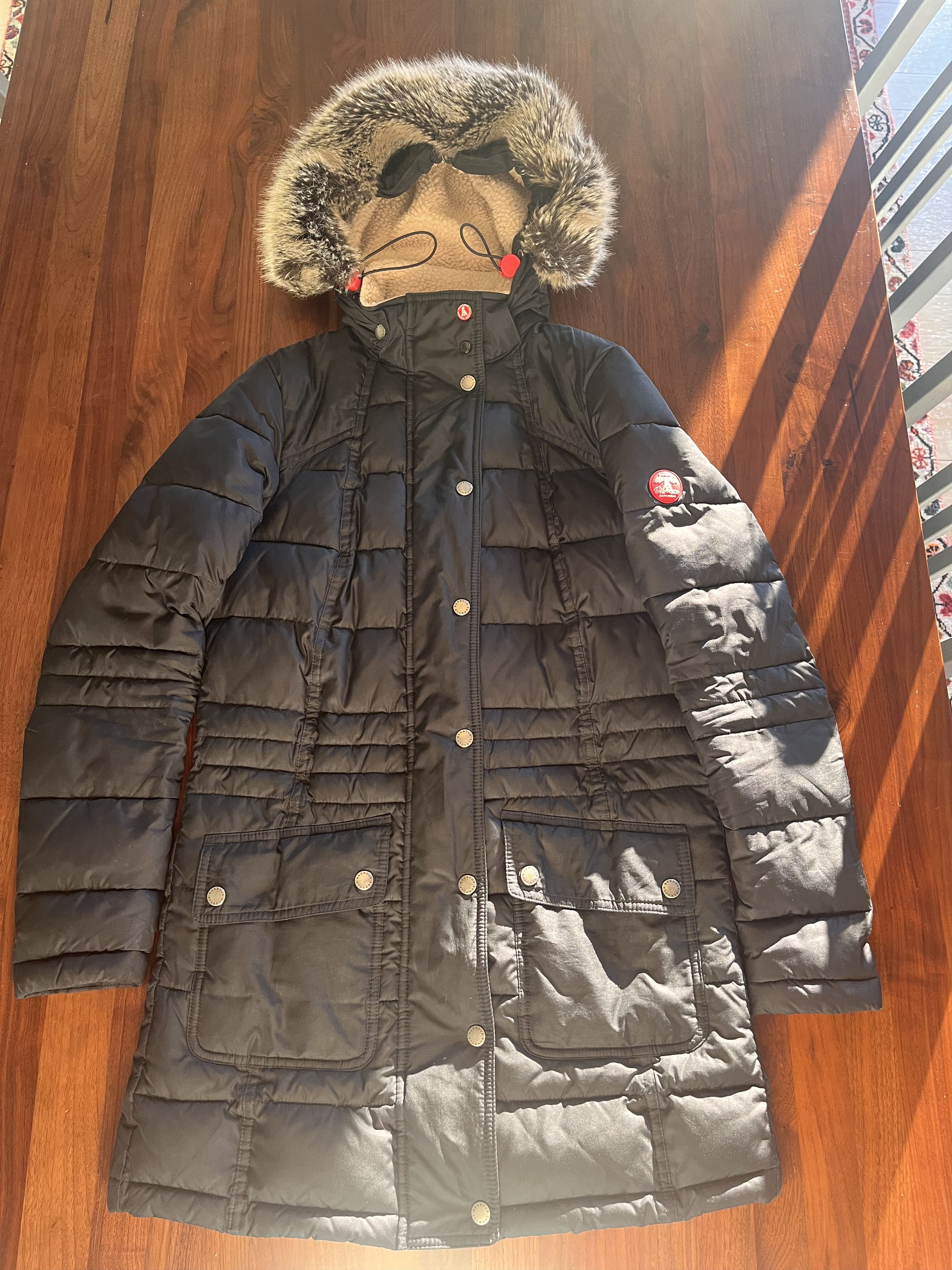 Barbour Barbour Landry Long Quilt with fur hood Size S / US 4 / IT 40 - 1 Thumbnail
